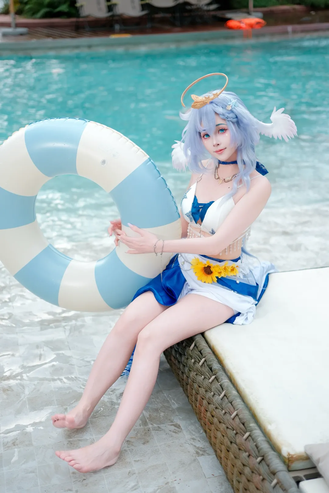 cosplay, 崩坏星穹铁道, 知更鸟cos, 泳装cos, 二次元生活存档 - 第4张