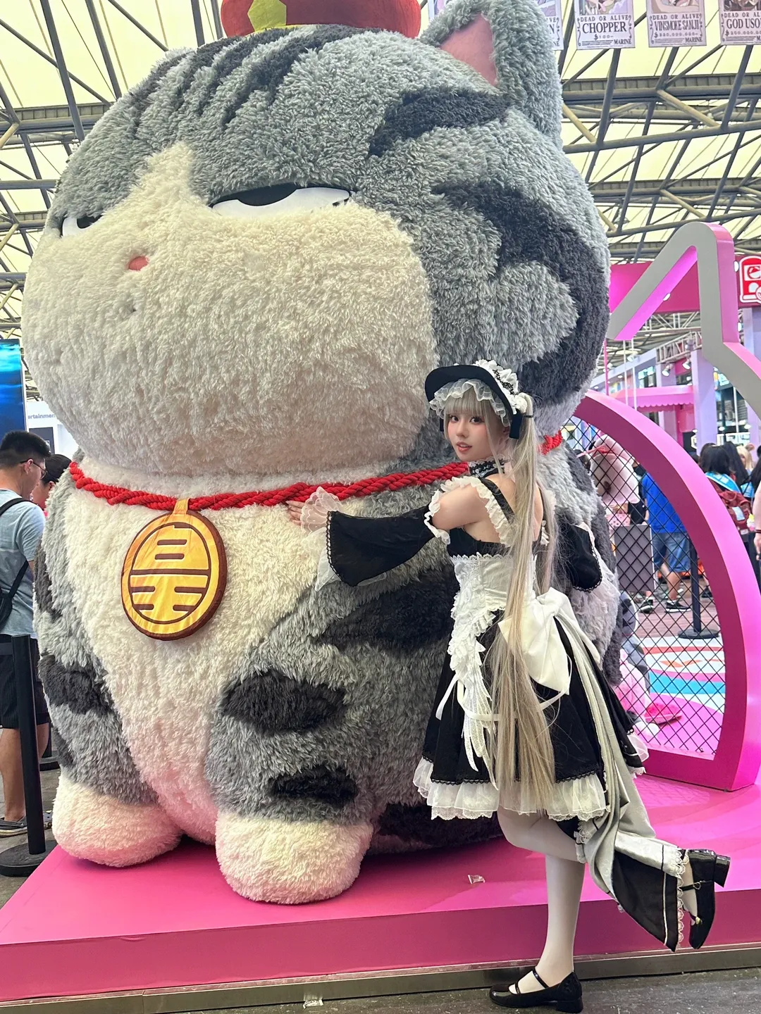 アズールレーン, アニメイベントのコスプレ, リトル・フォーミダブル コスプレ, 白ストッキング, チャイナジョイ2023 - 2枚目