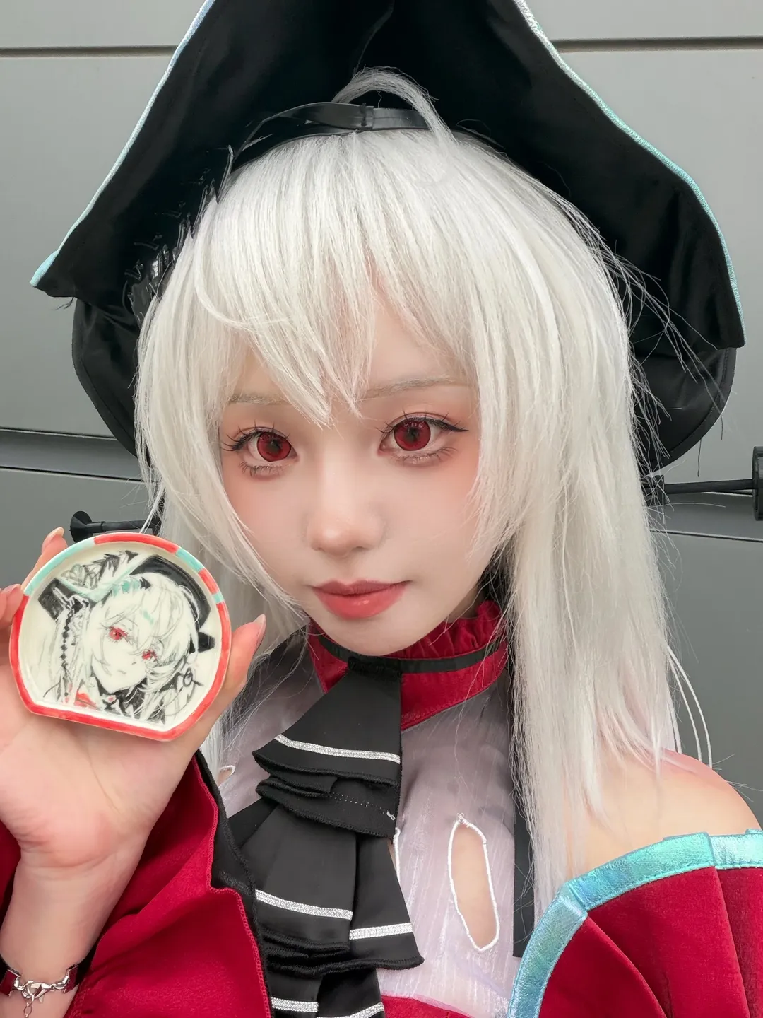 イベント写真, アークナイツ, コミックアップ32, 濁心スカジ コスプレ, 手描き釉下彩 - 1枚目