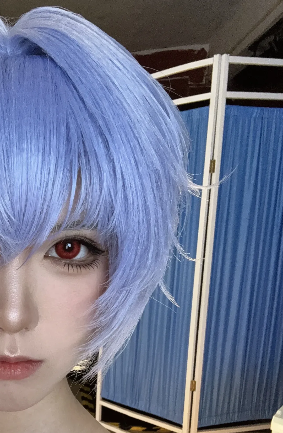 绫波丽cos, 新世纪福音战士, 自然感cosplay, 古早味妆容, 芭蕾风穿搭 - 第2张