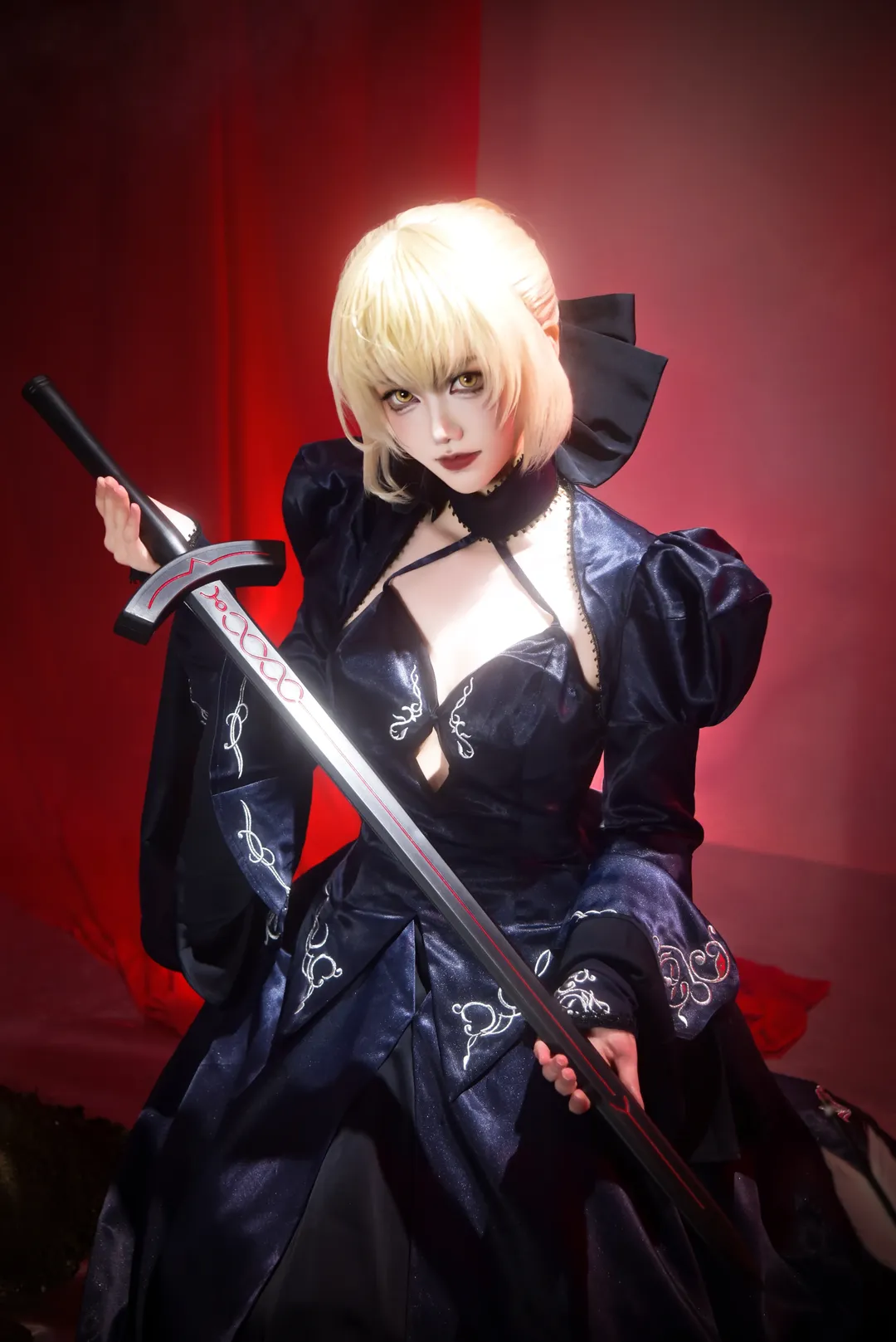 Fate/Grand Order, Makeup and styling sharing, Cosplay photography, Salter cosplay, Dark Gothic style - Image 2