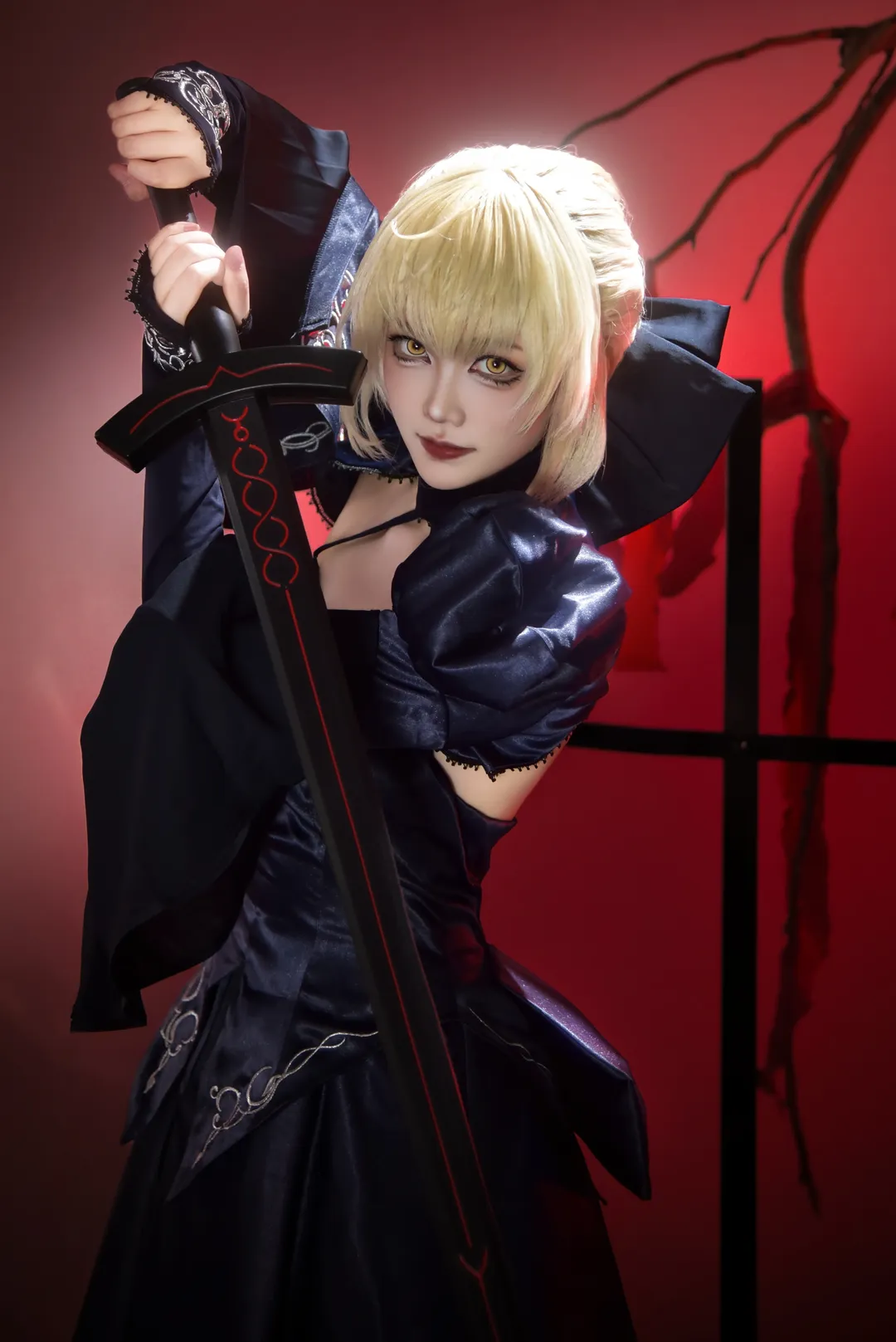 Fate/Grand Order, Makeup and styling sharing, Cosplay photography, Salter cosplay, Dark Gothic style - Image 3