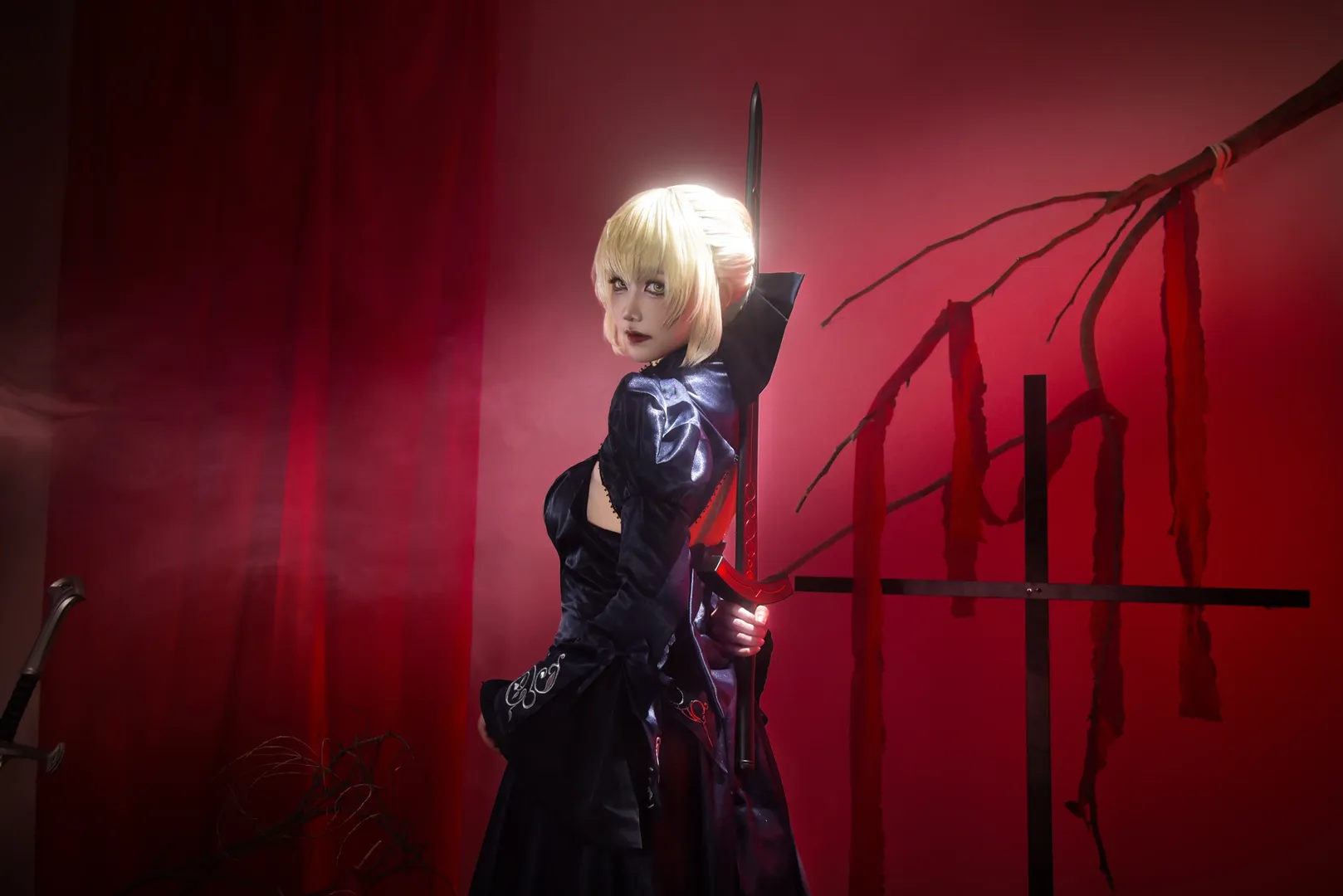 Fate/Grand Order, Makeup and styling sharing, Cosplay photography, Salter cosplay, Dark Gothic style - Image 5