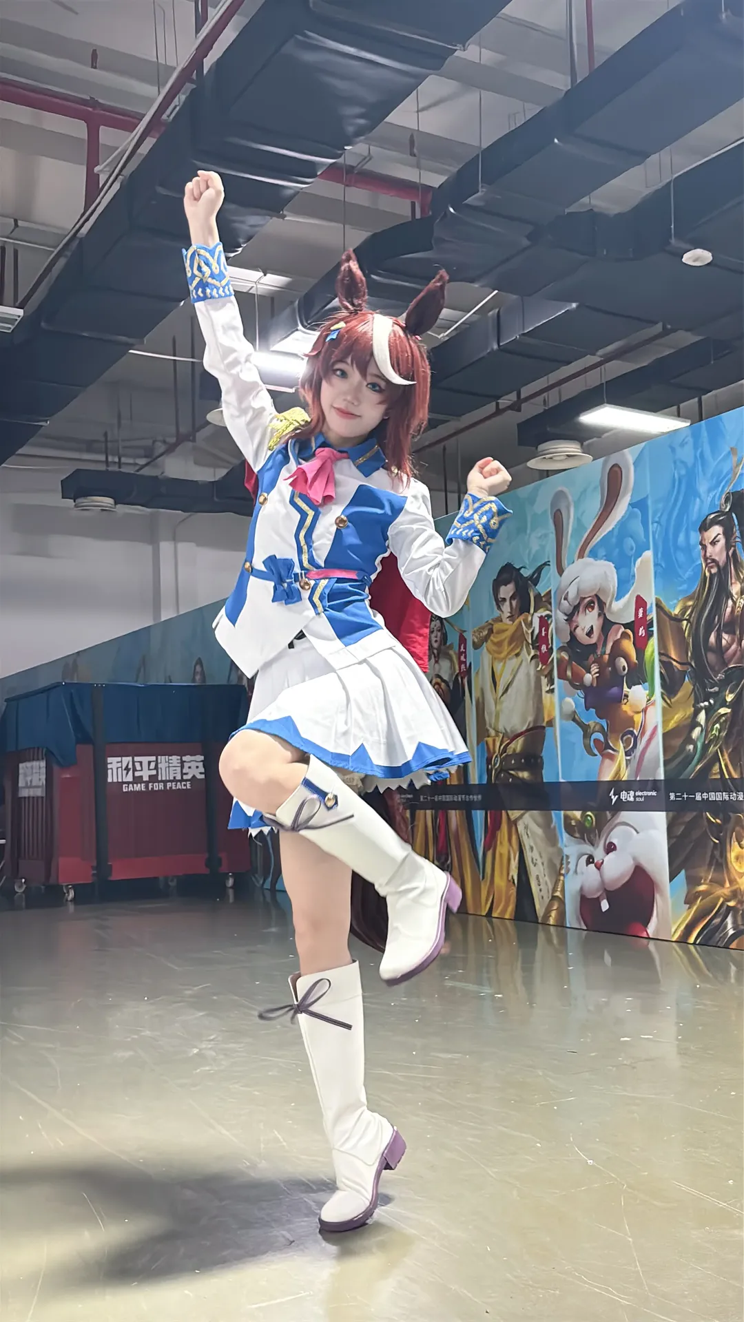 二次元, cosplay, 漫展场照, 赛马娘, 东海帝皇cos