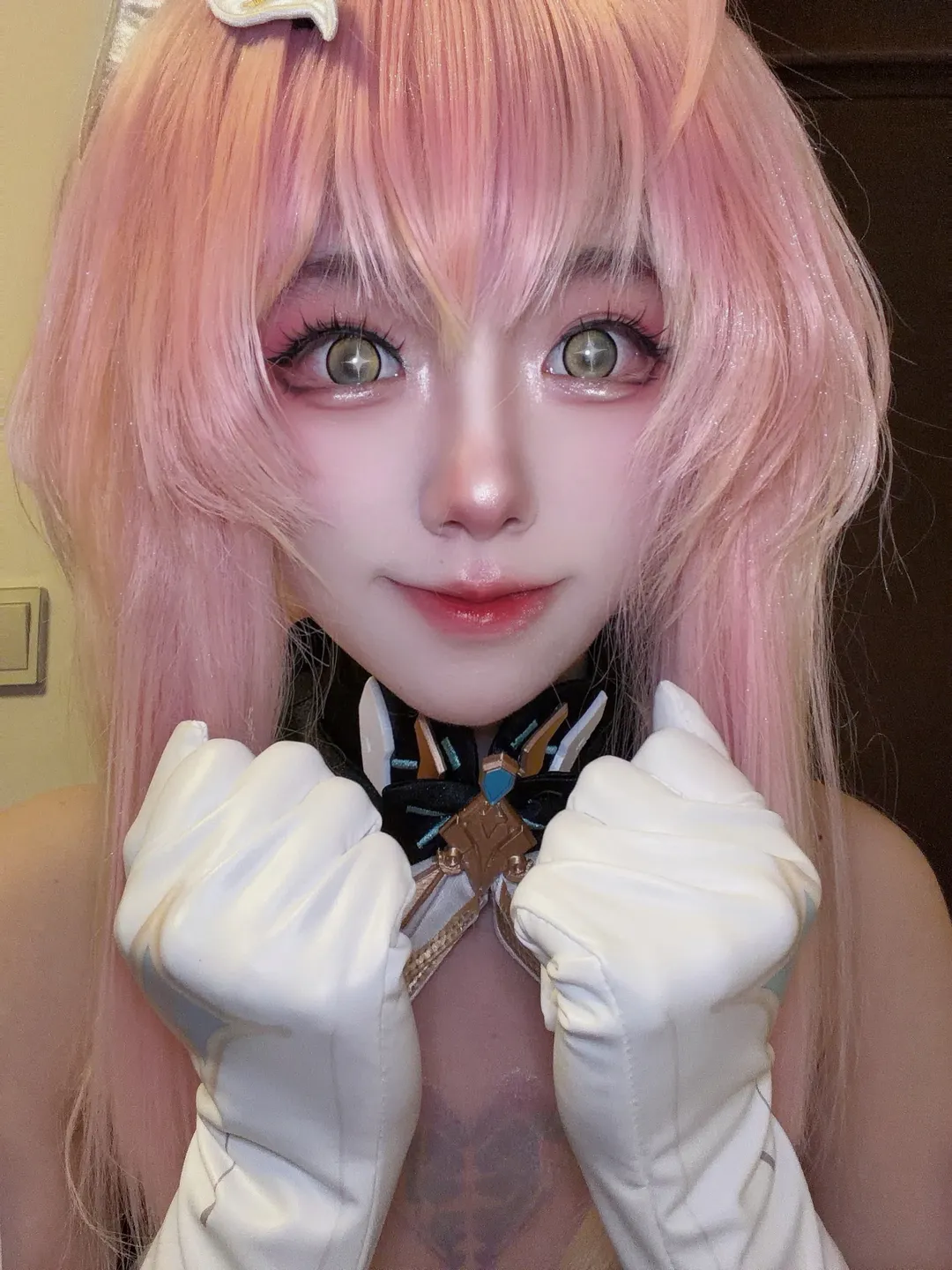 Wuthering Waves, Aemeath Cosplay, Anime cosplay, Handmade merchandise, Perler beads craft