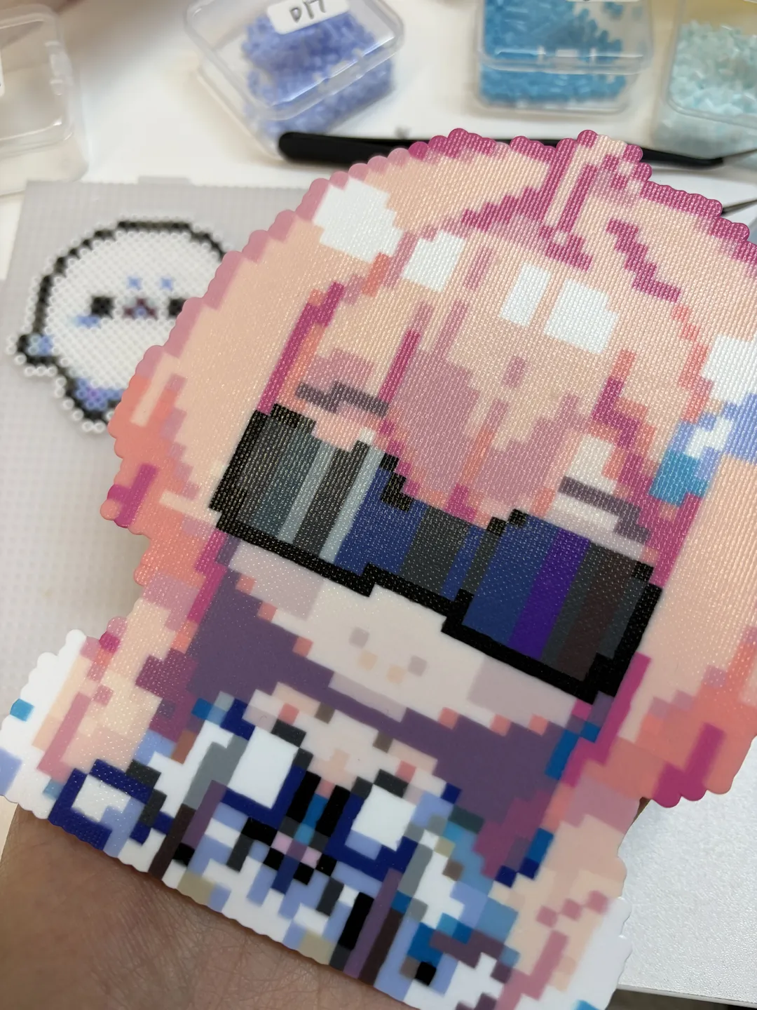 鳴潮, エイメス コスプレ, 二次元コスプレ, ハンドメイドグッズ, アイロンビーズ - 4枚目