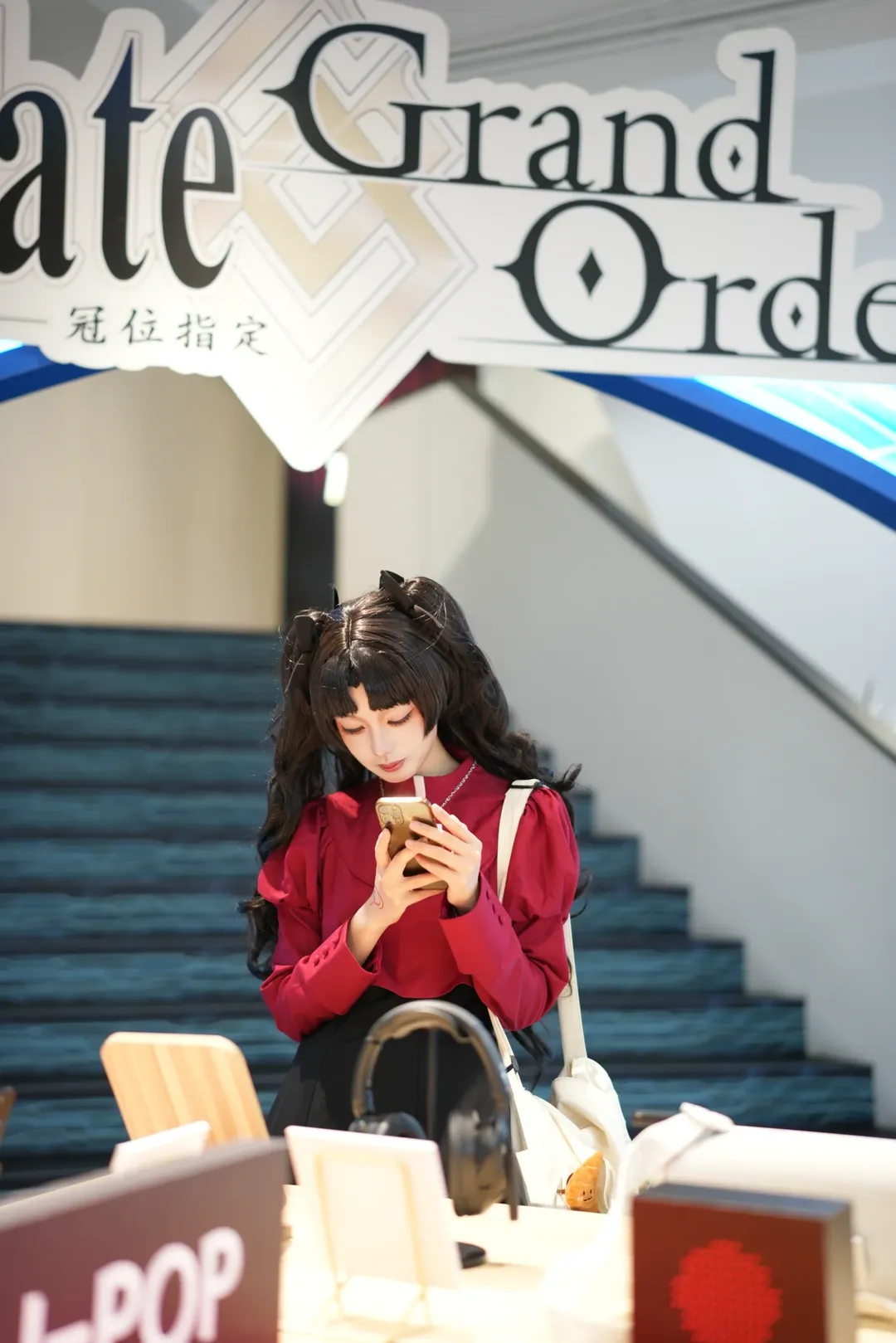 二次元, Fate/Grand Order, 遠坂凛 コスプレ, ソニー α7C II, ニーハイストッキング - 1枚目