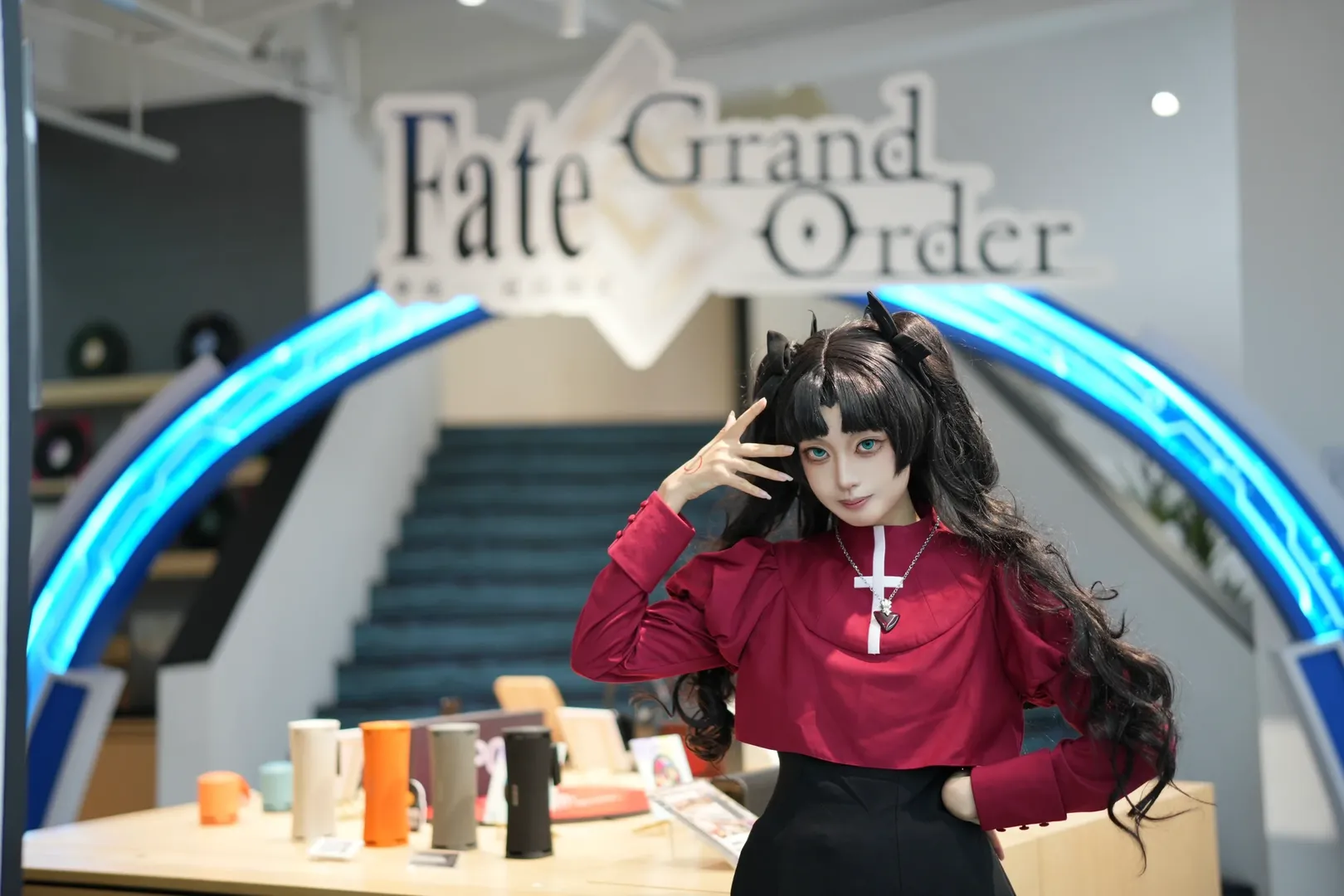 二次元, Fate/Grand Order, 遠坂凛 コスプレ, ソニー α7C II, ニーハイストッキング - 11枚目