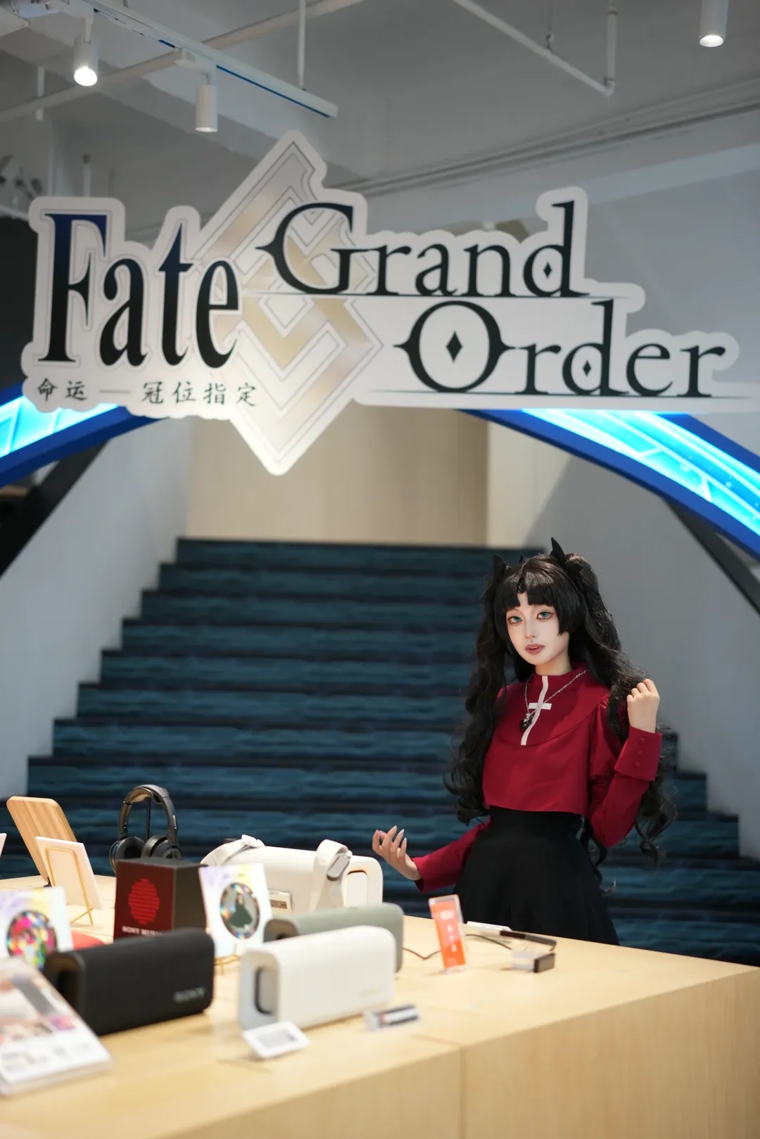 二次元, Fate/Grand Order, 遠坂凛 コスプレ, ソニー α7C II, ニーハイストッキング - 3枚目