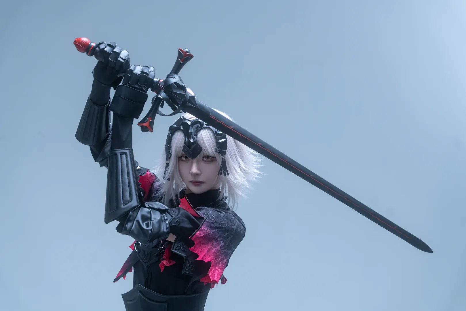 Fate/Grand Order, FGO, 白棚摄影, 黑贞cos, 丝袜cos - 第3张