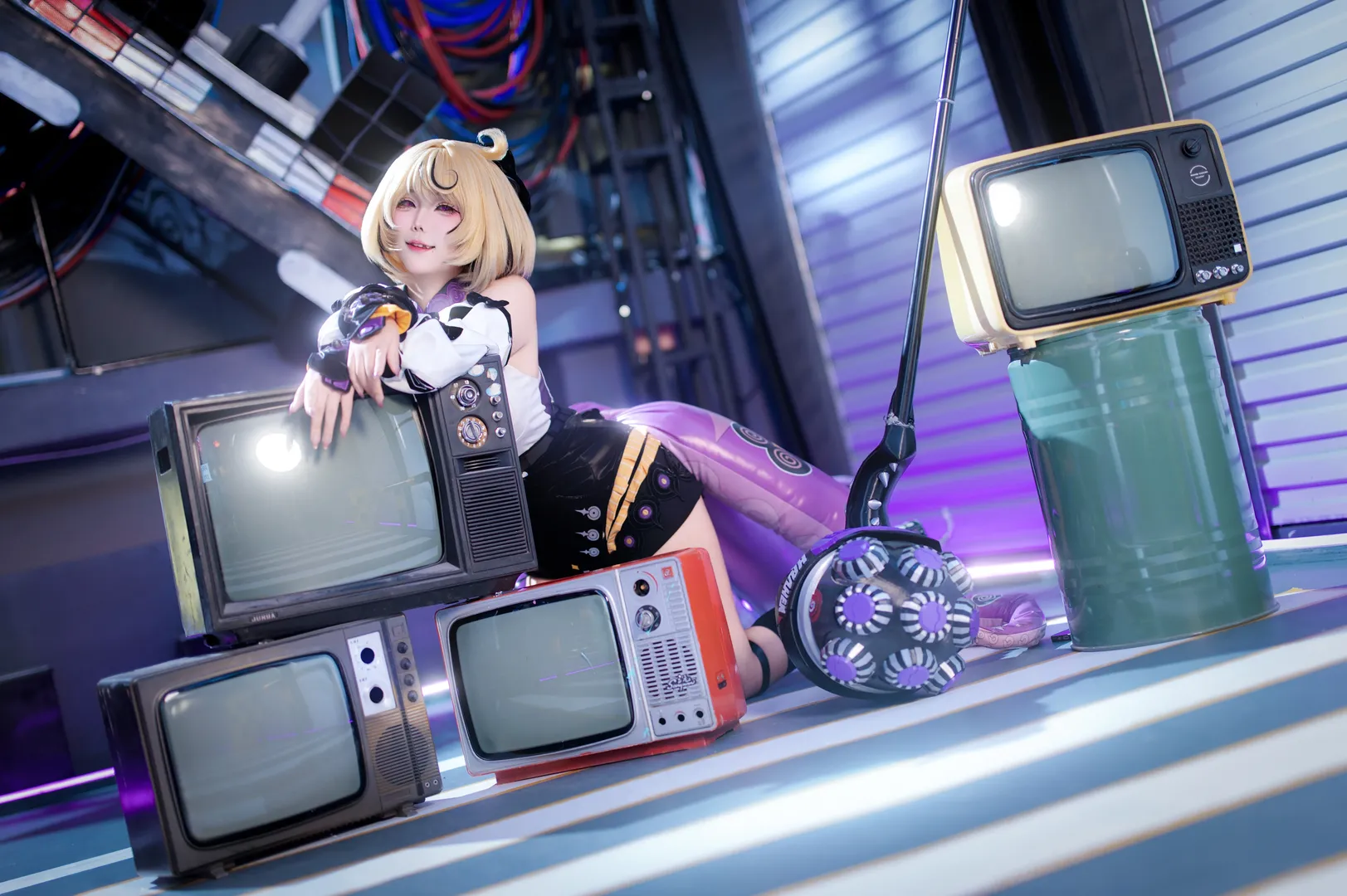 绝区零, 赛博朋克, 伊德海莉cos, cosplay日常, 章鱼娘cos - 第3张