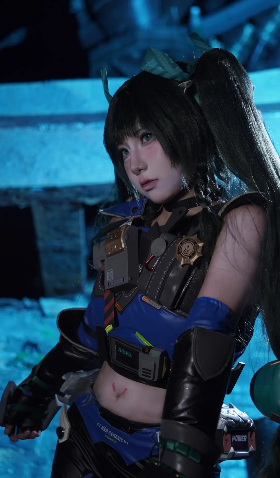 絕區零, cosplay, 戰術風, 青衣cos, 戰鬥少女 - 第5張