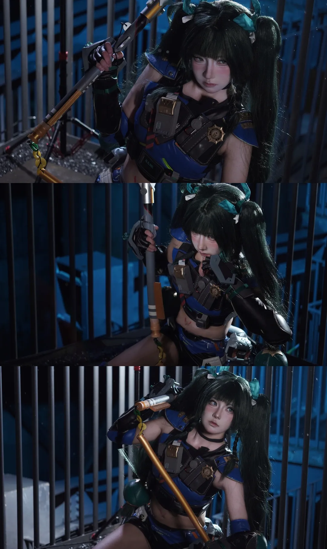 絕區零, cosplay, 戰術風, 青衣cos, 戰鬥少女 - 第6張