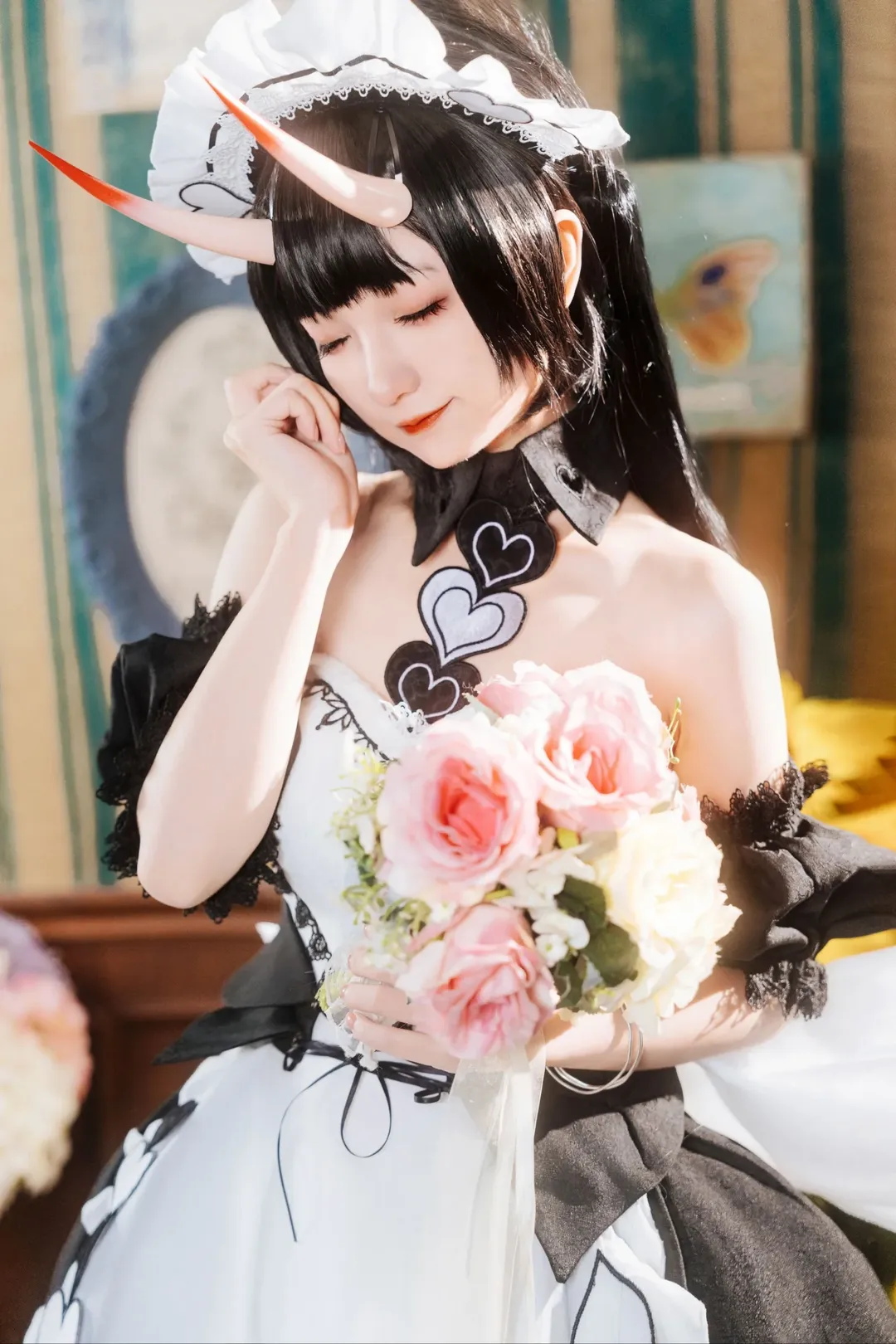 碧蓝航线, 能代cos, cosplay摄影, 二次元写真, 女仆装cosplay