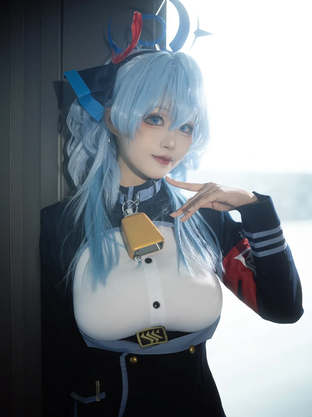 ブルーアーカイブ, イベント写真, 天雨アコ コスプレ, オーバーニーソックス, Comicup 30