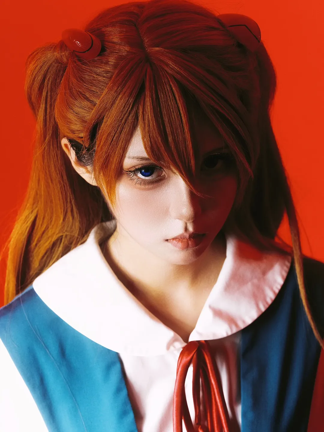cosplay, 明日香cos, 新世纪福音战士, 双马尾, eva