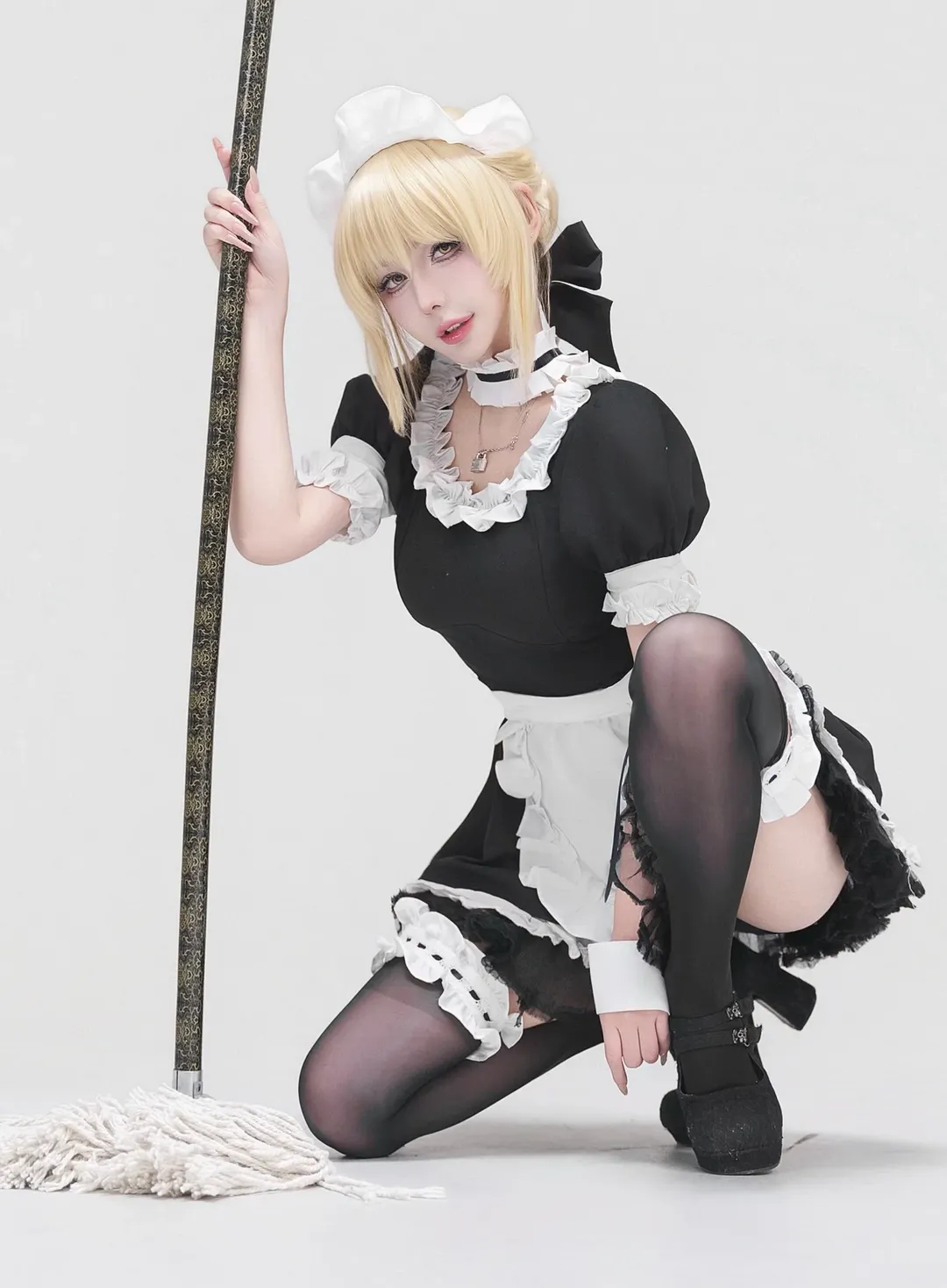Fate, 女仆装, 黑丝, 型月, Sabercos - 第2张