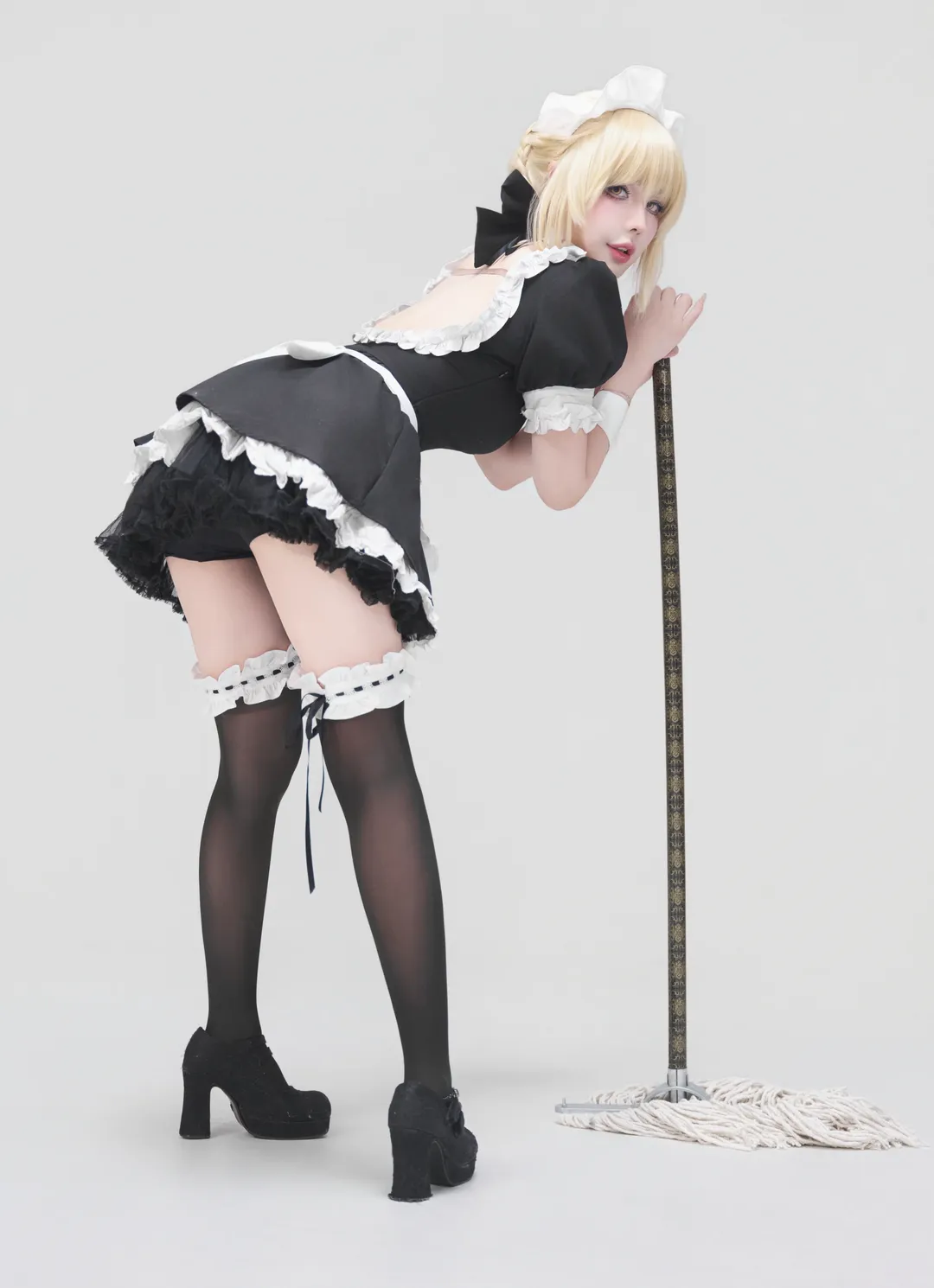 Fate, 女仆装, 黑丝, 型月, Sabercos
