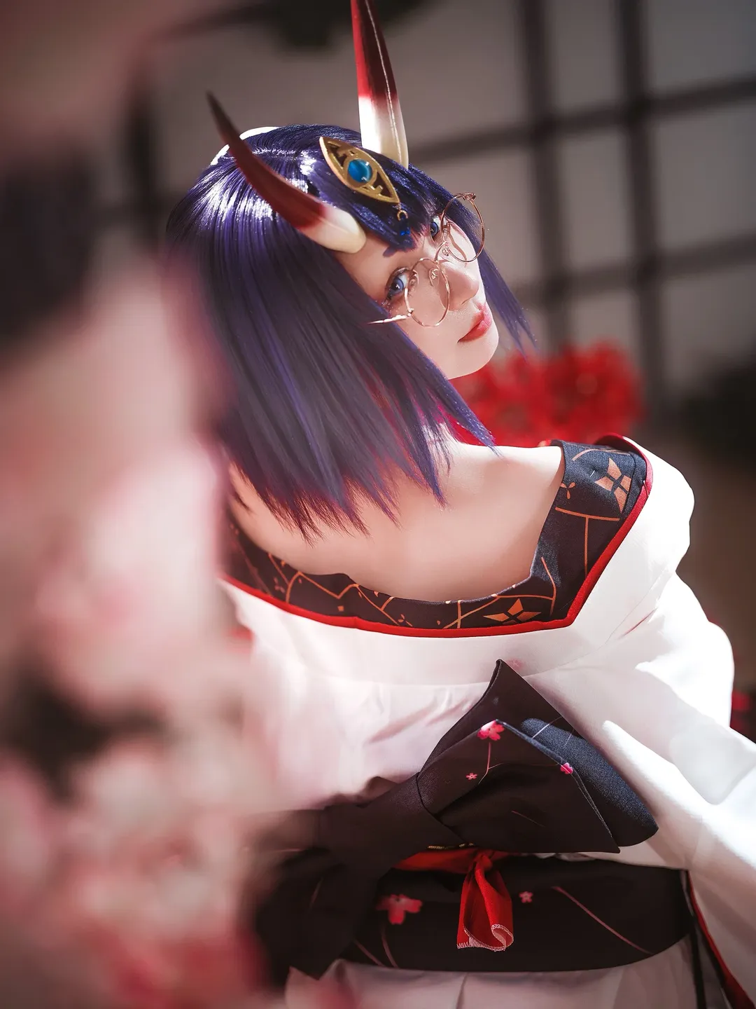 和风, fgo, 全屏封神挑战, 酒吞童子cos, 过膝黑丝 - 第4张