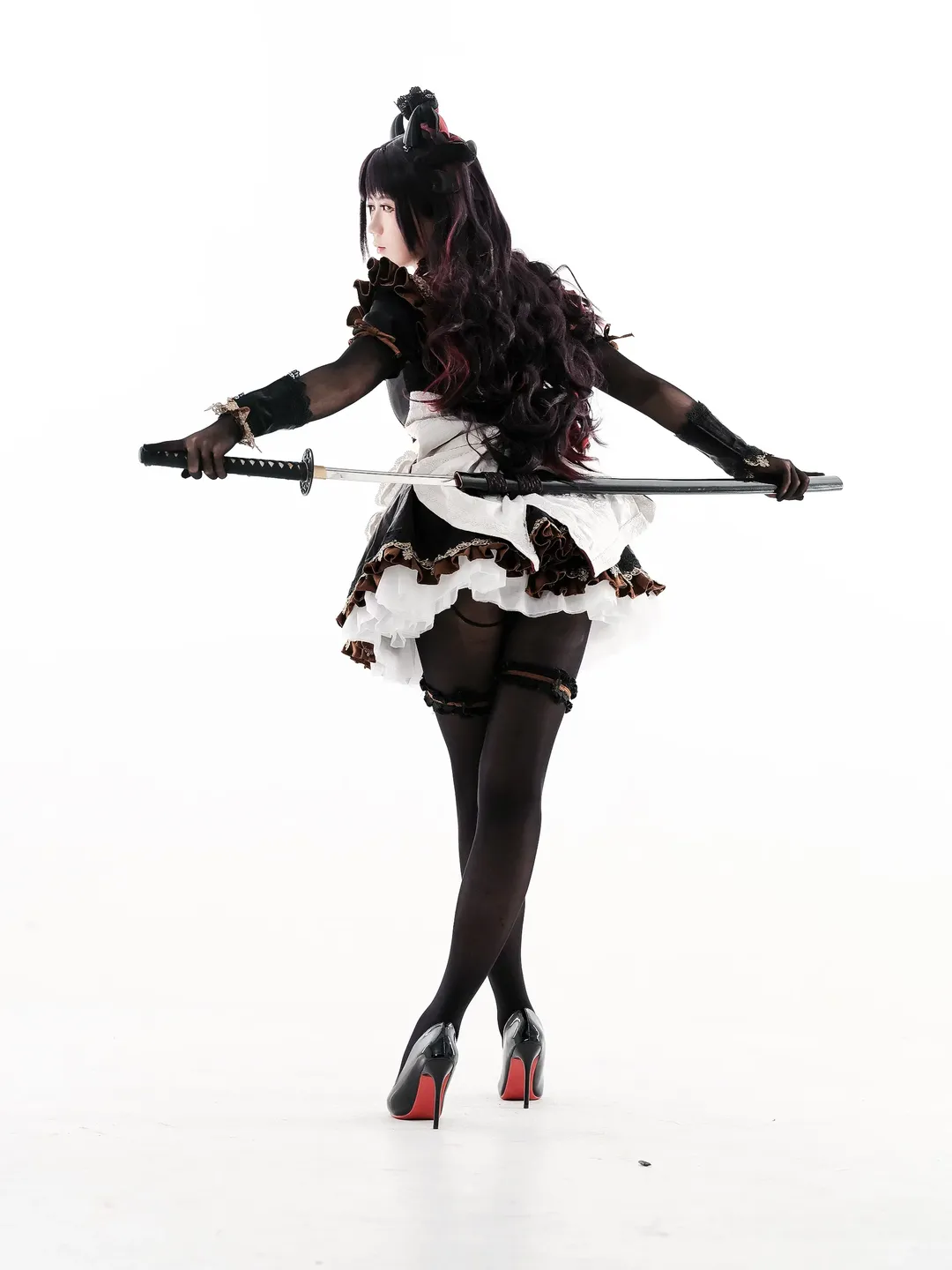 ゴシック風, Fate/Grand Order, 黒ストッキング, スペース・イシュタルコスプレ, アヴェンジャー・イシュタル - 6枚目