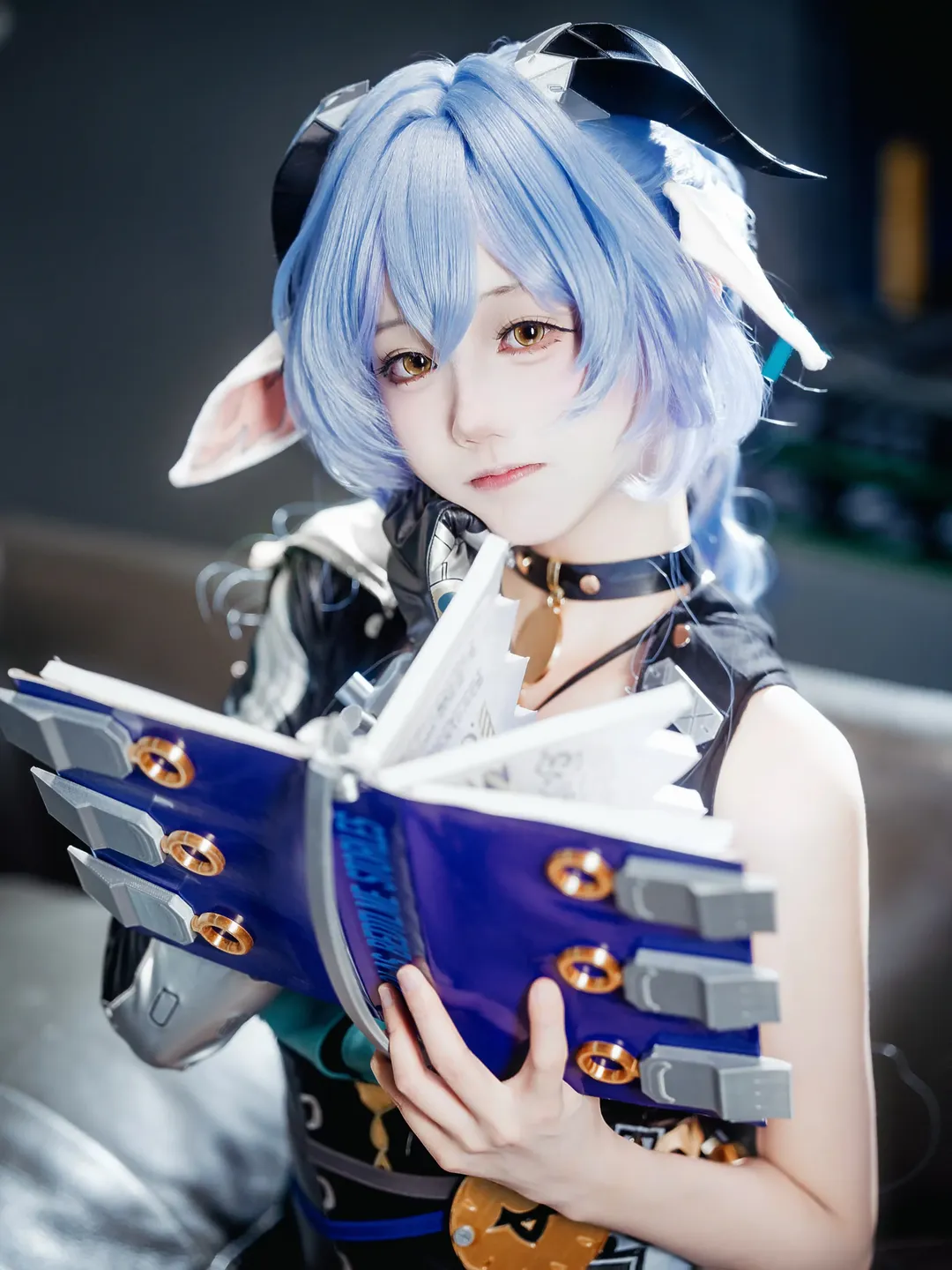绝区零, 二次元cosplay, 机械少女, 卢西娅cos, 赛博朋克风 - 第2张
