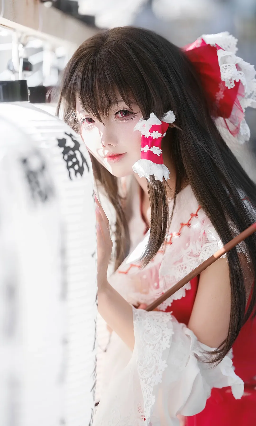 博丽灵梦cos, 东方project, 神社摄影, 和风巫女, 熊野本宫大社