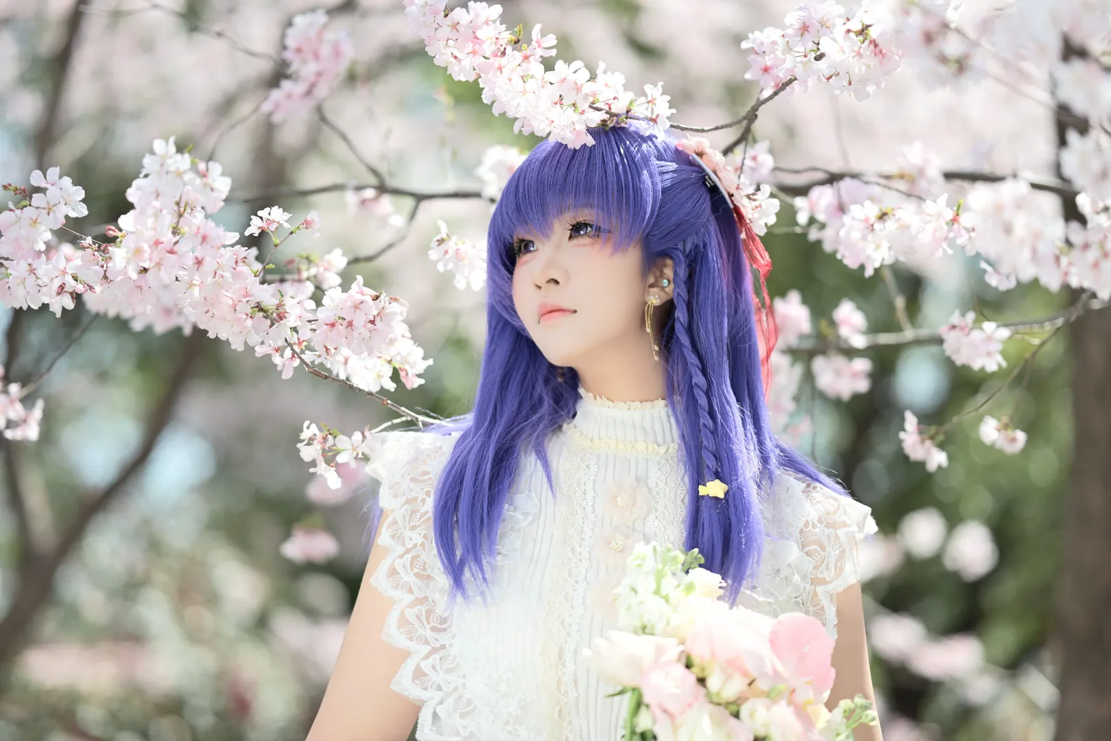 Cosplay, 間桐櫻cos, 櫻花人像, Fate天之杯, 顧村公園 - 第2張