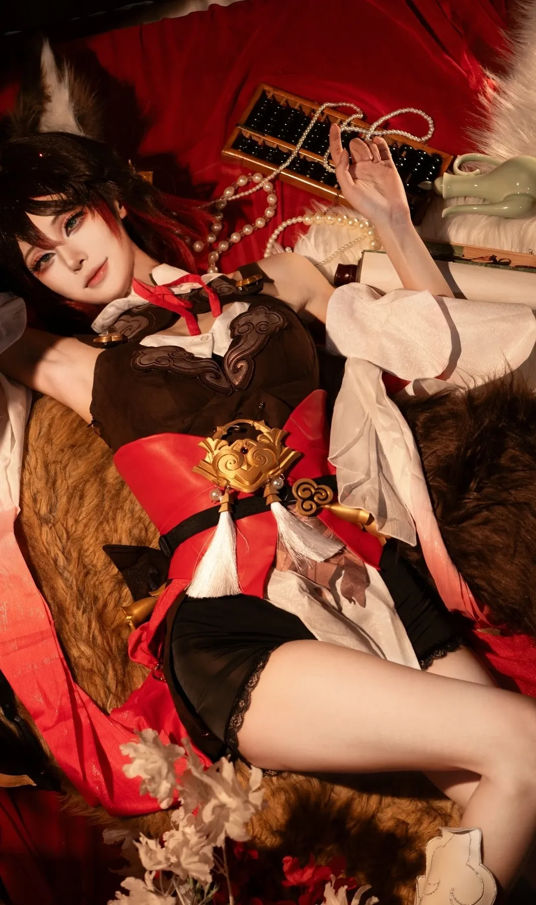 Honkai: Star Rail, Tingyun cosplay, Cosplay photoshoot, China-chic and traditional Chinese style, Beast girl outfit