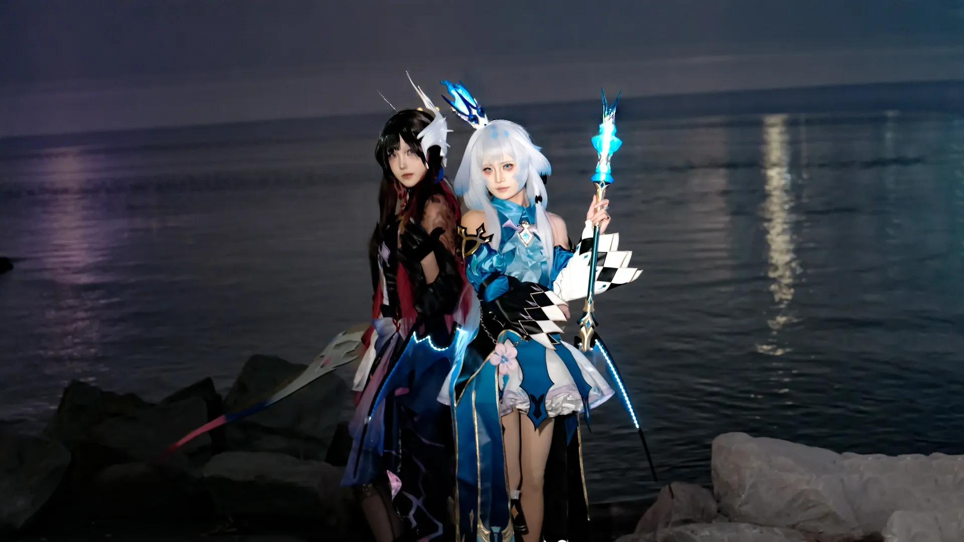 崩壊：スターレイル, ヘレクトラ コスプレ, 黒タイツ コーデ, 夜景コスプレ, ケリュドラ コスプレ