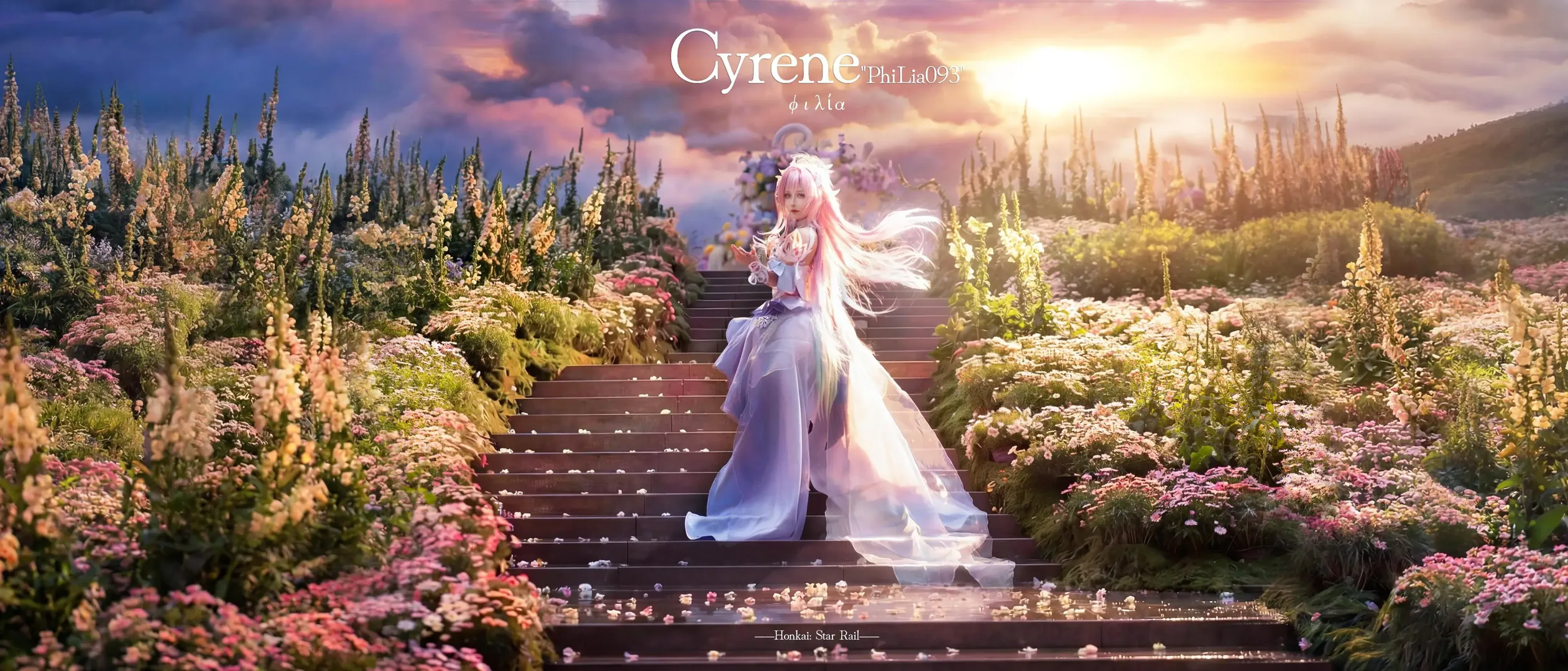 昔涟cos, 崩坏星穹铁道, Cosplay摄影, 仙气造型, 翁法罗斯cos - 第2张