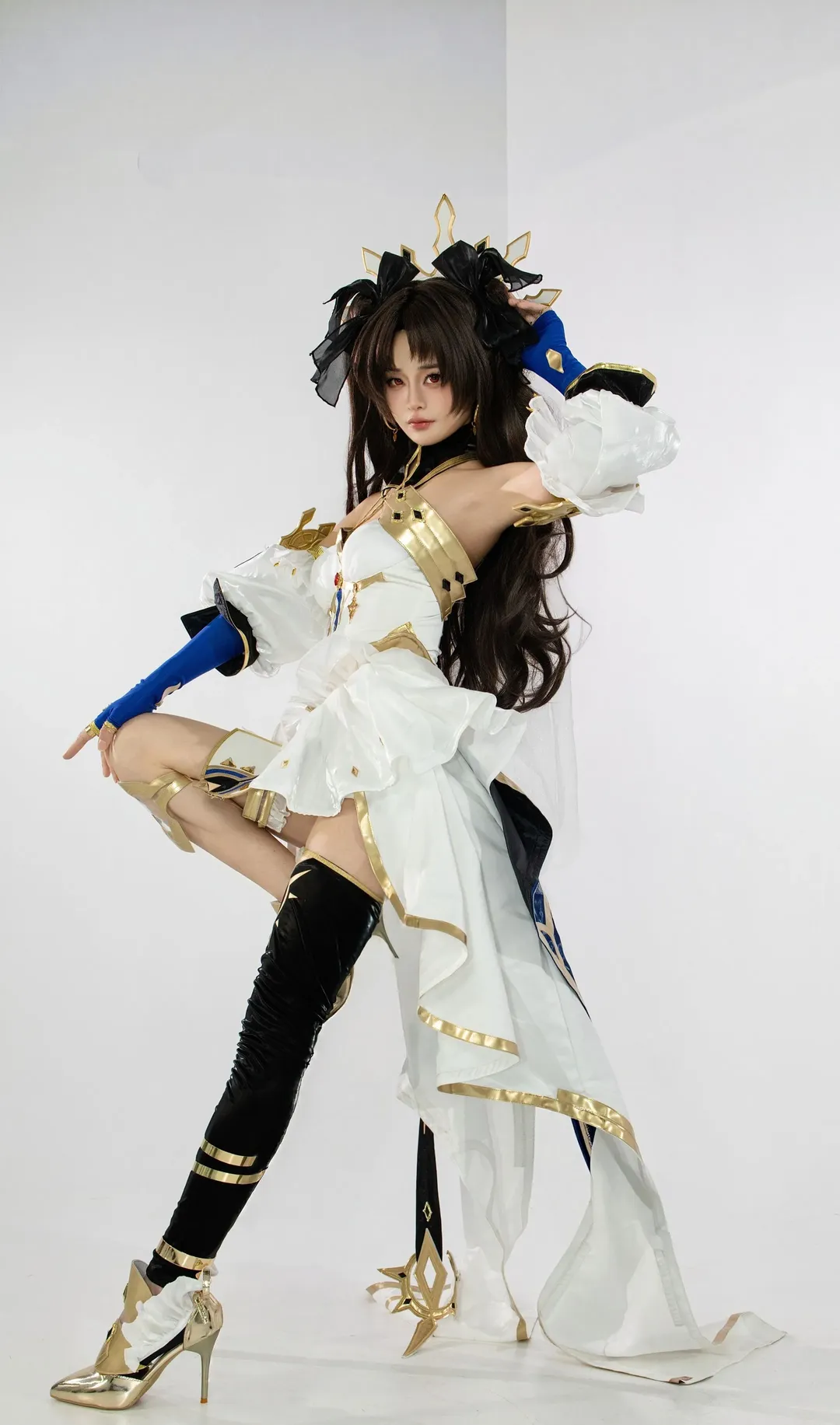 伊什塔尔cos, cosplay分享, fate, 丝袜cos, 绝对魔兽战线