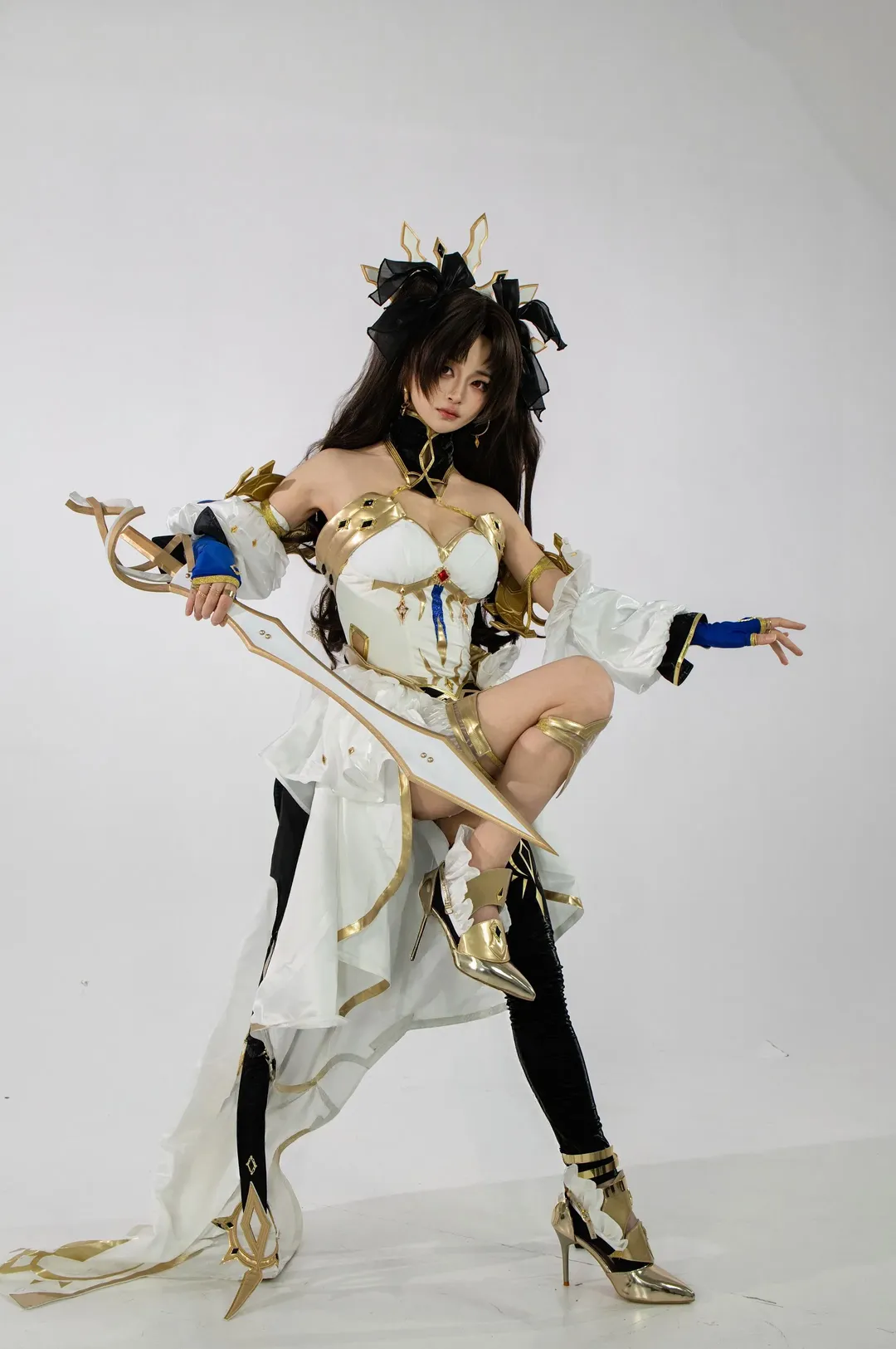 伊什塔尔cos, cosplay分享, fate, 丝袜cos, 绝对魔兽战线 - 第2张
