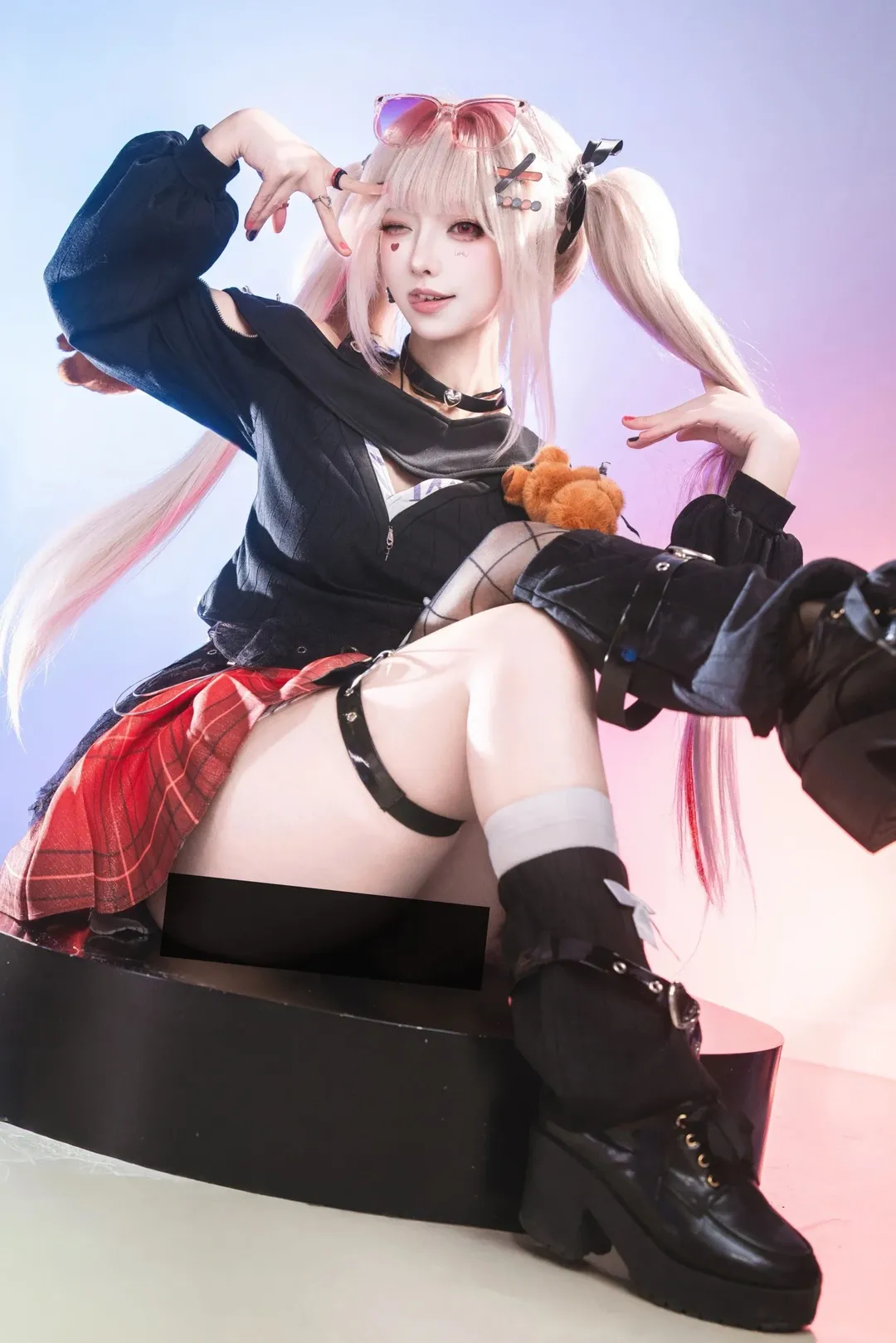 崩壞星穹鐵道, 二次元cosplay, 火花cos, 黑絲cos, 甜夢電波 - 第2張