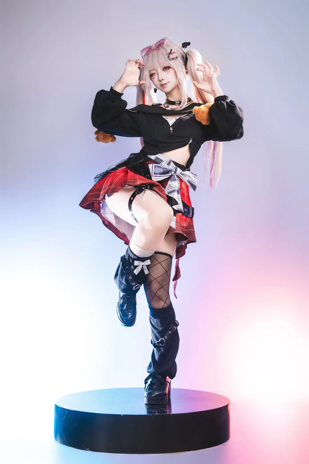 Honkai: Star Rail, Anime cosplay, Sparkle cosplay, Black stockings cosplay, Candy-Coated Waves