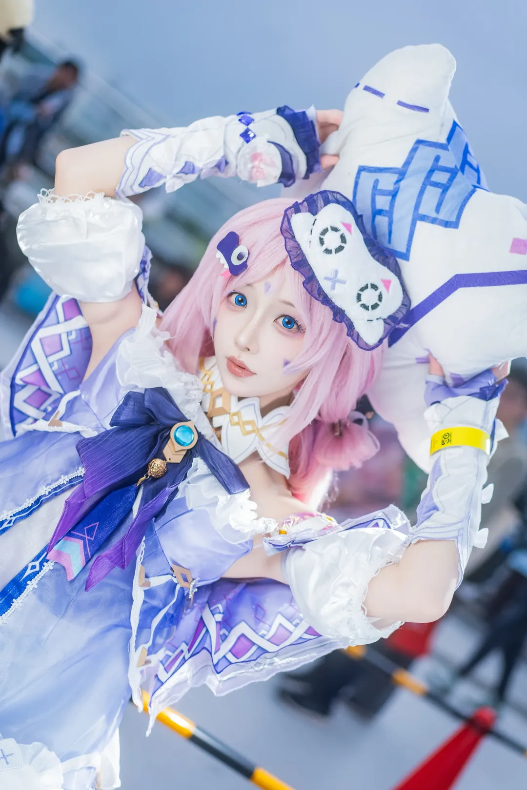 原神, シトラリ コスプレ, 屋外撮影, ピンク髪コスプレ, コミックマーケット108 - 5枚目