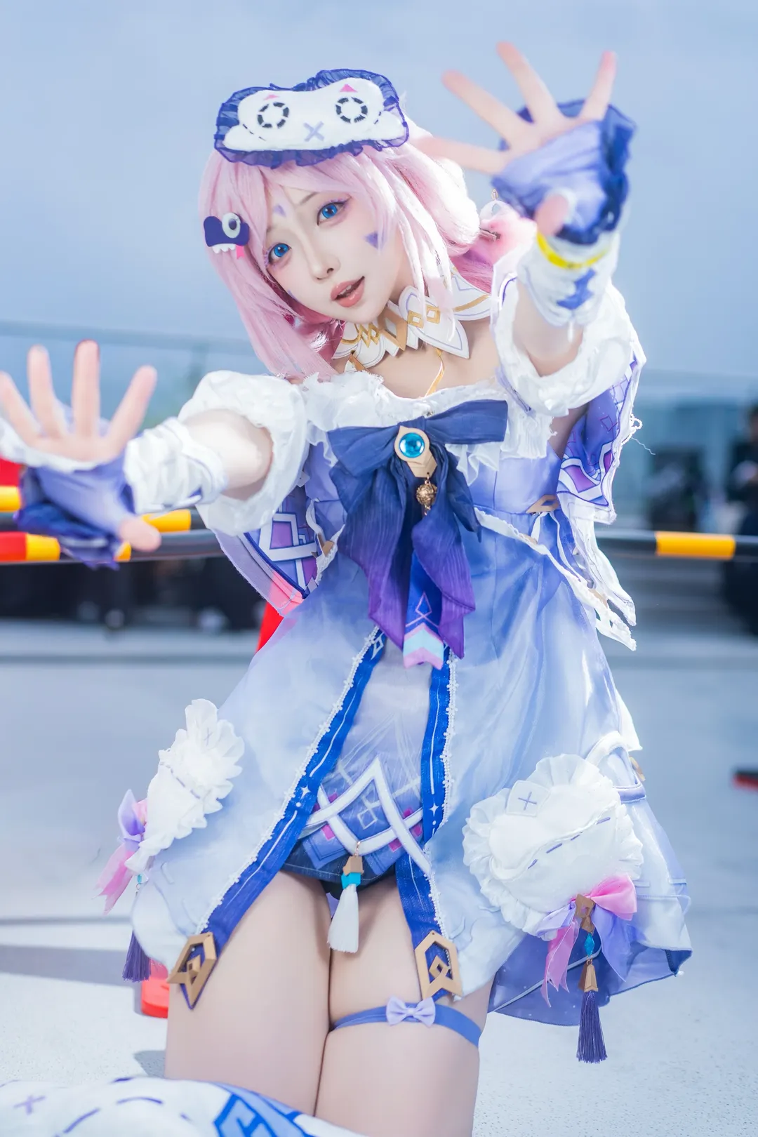原神, シトラリ コスプレ, 屋外撮影, ピンク髪コスプレ, コミックマーケット108 - 6枚目