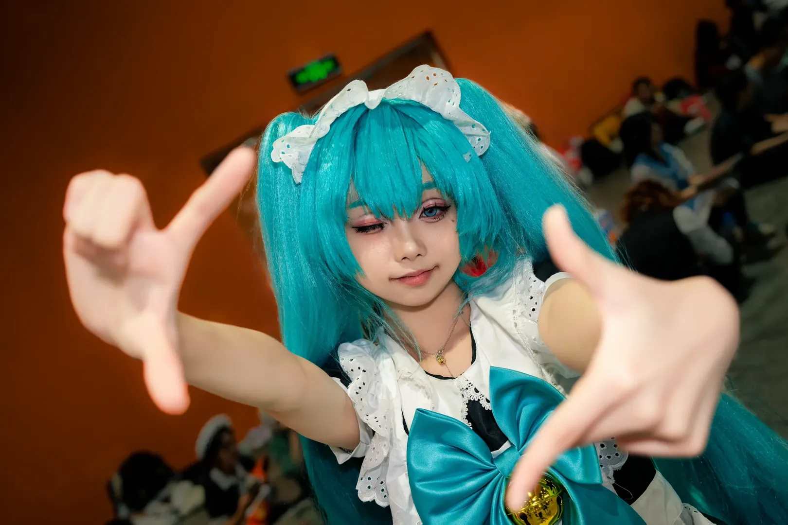 cosplay, 漫展返图, 女仆装, 白丝, 中川籽 - 第3张