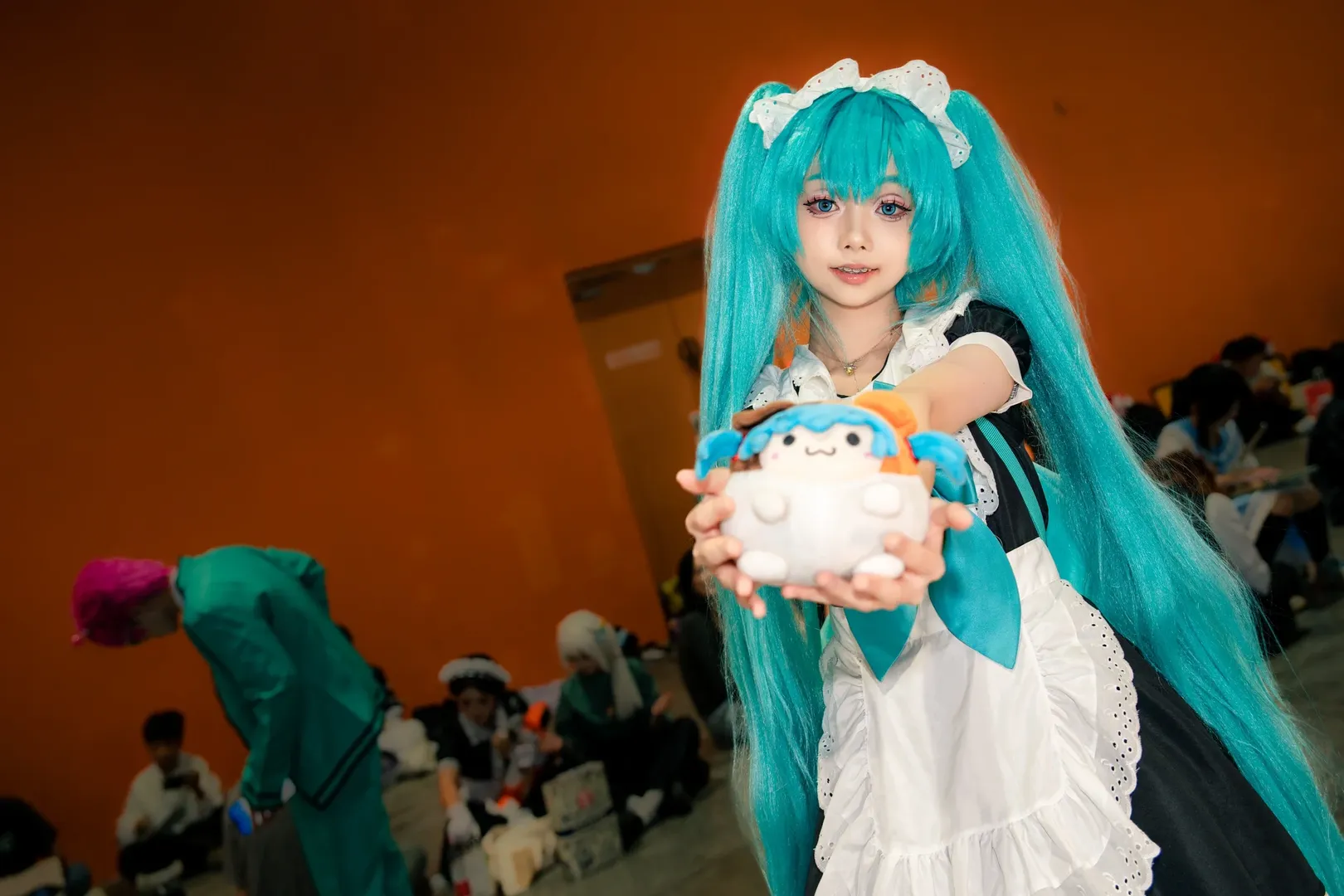 cosplay, 漫展返图, 女仆装, 白丝, 中川籽 - 第4张