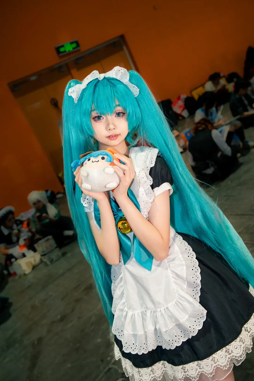 cosplay, 漫展返图, 女仆装, 白丝, 中川籽 - 第5张