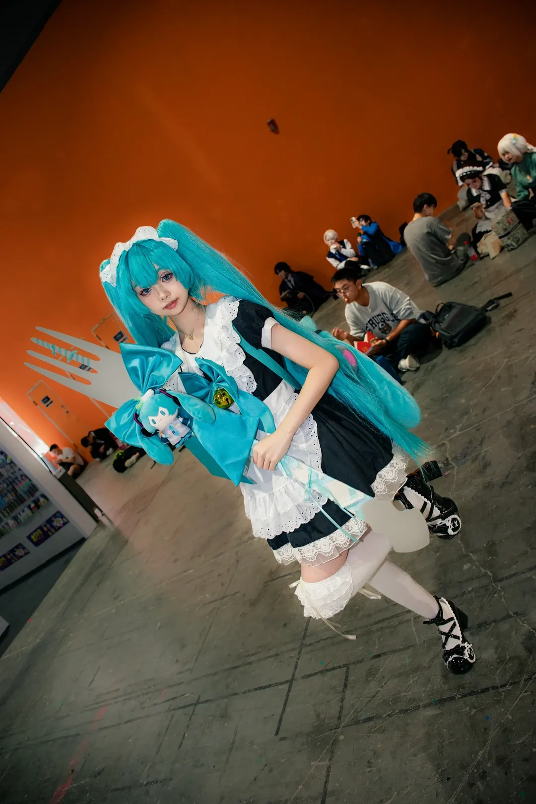 cosplay, 漫展返图, 女仆装, 白丝, 中川籽 - 第8张