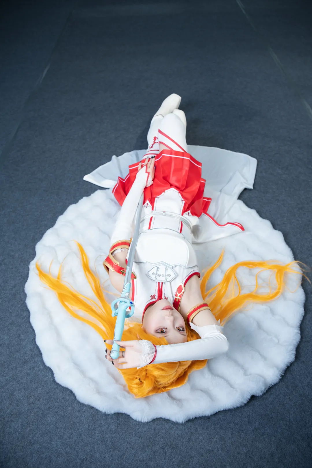 漫展返图, 亚丝娜cos, 刀剑神域, 白丝, 佛山comicworld - 第6张