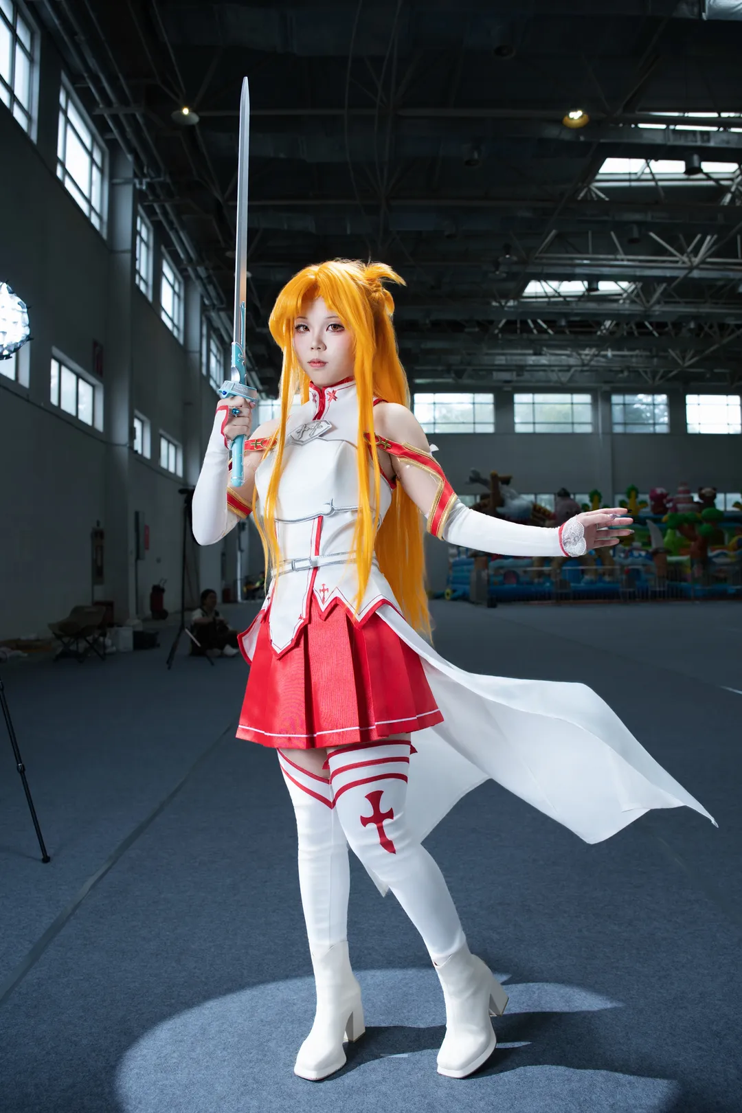 漫展返图, 亚丝娜cos, 刀剑神域, 白丝, 佛山comicworld - 第8张