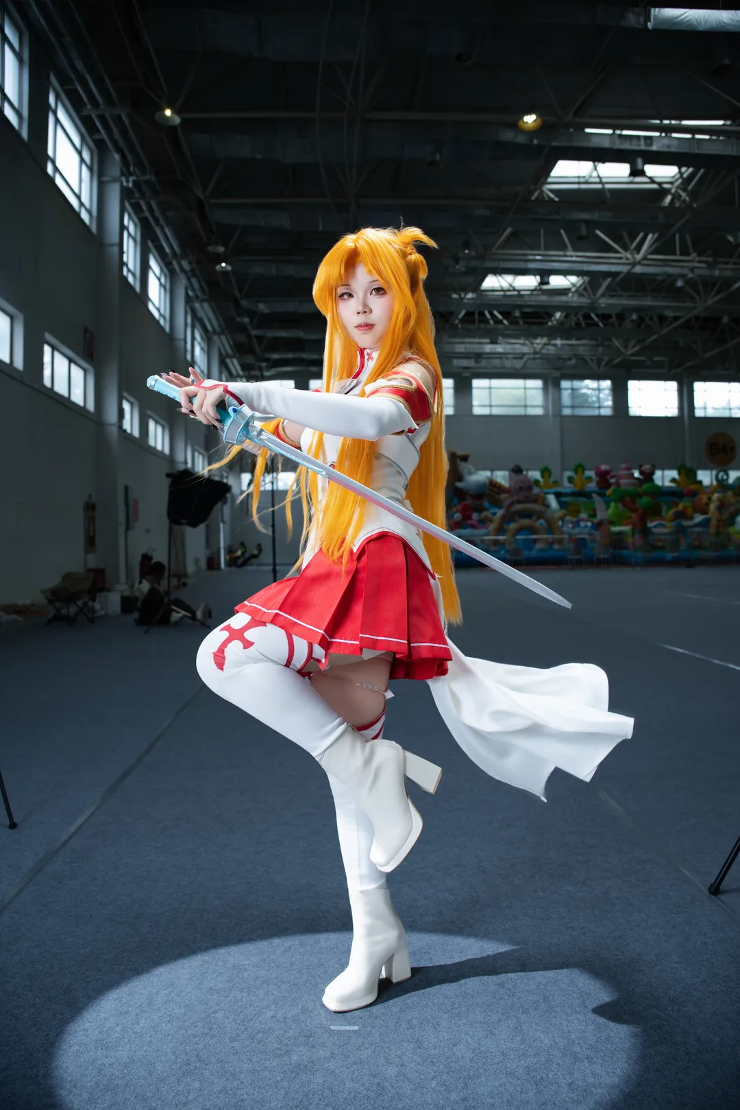 漫展返图, 亚丝娜cos, 刀剑神域, 白丝, 佛山comicworld - 第9张