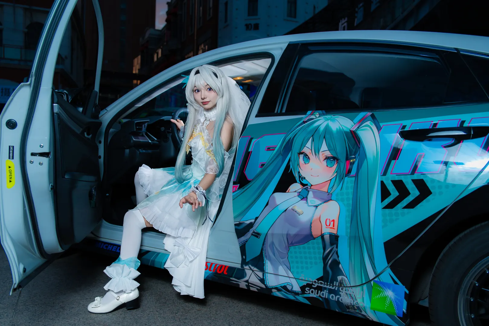 崩壞星穹鐵道, 流螢cos, 花嫁cos, 白絲, cosplay正片 - 第6張