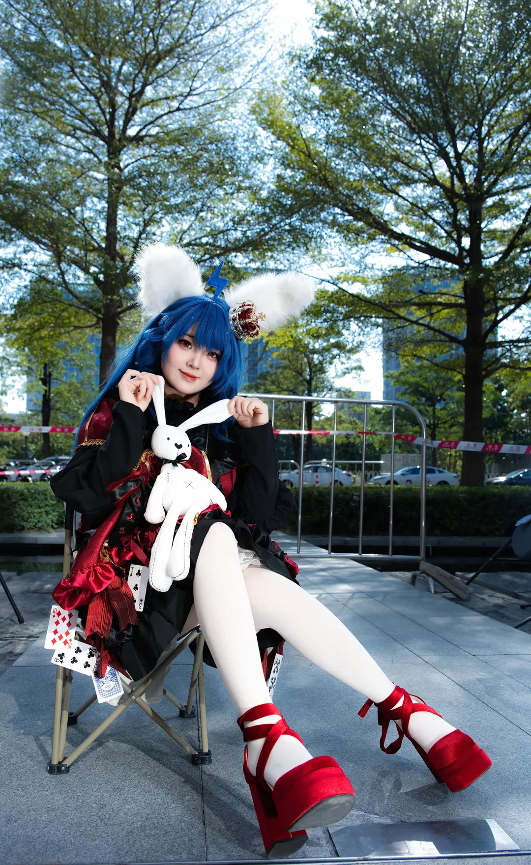 场照, 萤火虫漫展, 白丝, 22娘cos, 2233娘 - 第4张