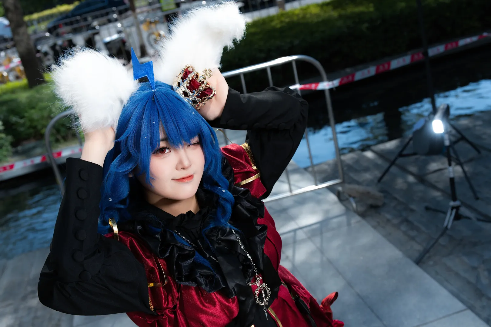 场照, 萤火虫漫展, 白丝, 22娘cos, 2233娘 - 第5张