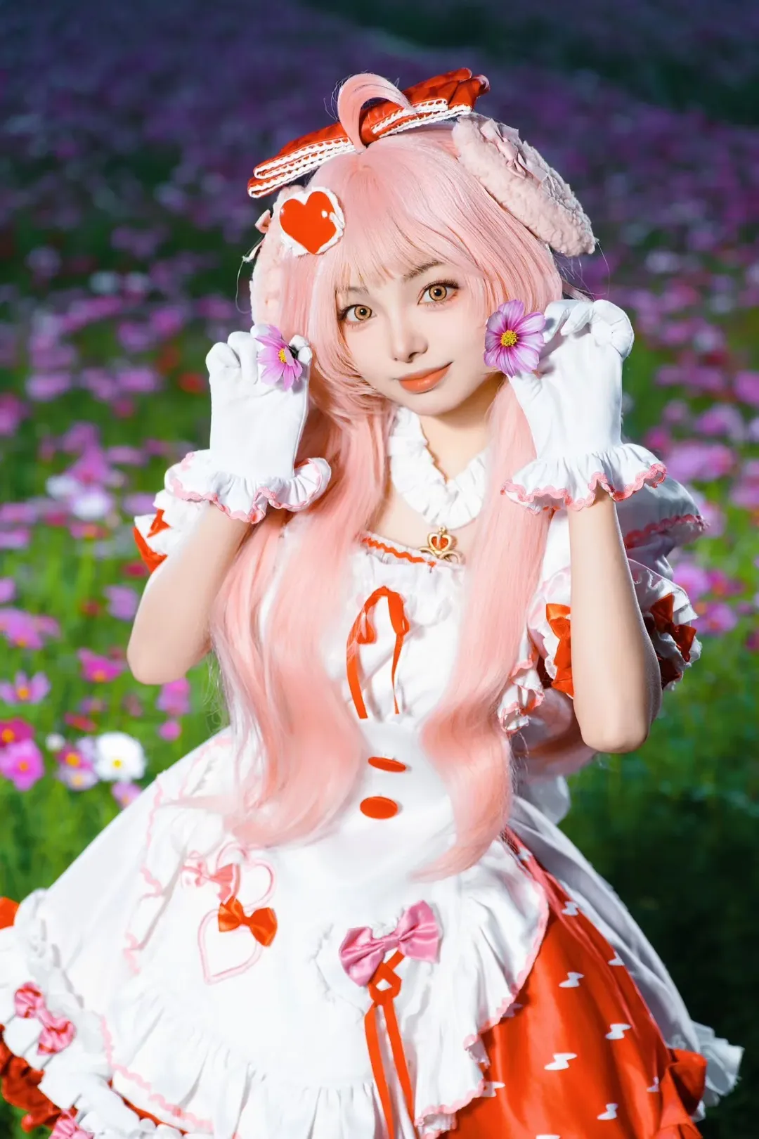 cosplay, 明日方舟, 澄闪cos, 澄闪三丽鸥, 白丝条纹 - 第5张