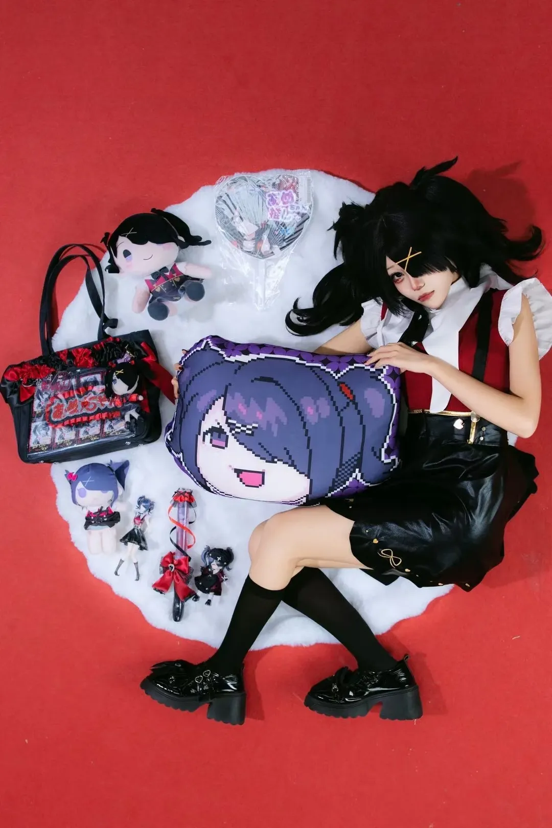 cosplay, 超天酱cos, 黑丝, 双马尾, 佛山漫展