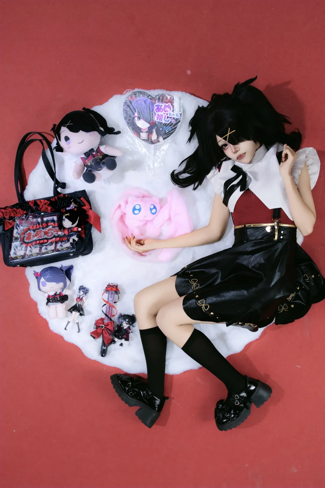 cosplay, 超天酱cos, 黑丝, 双马尾, 佛山漫展 - 第4张