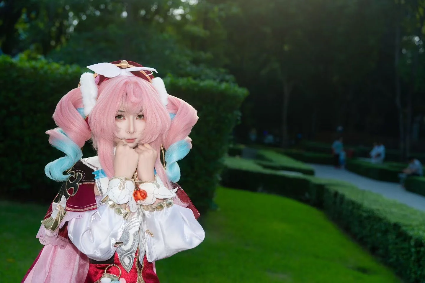 Honkai: Star Rail, Hyacinthia cosplay, Cosplay photography, Anime Star City, Sweet makeup styling - Image 7